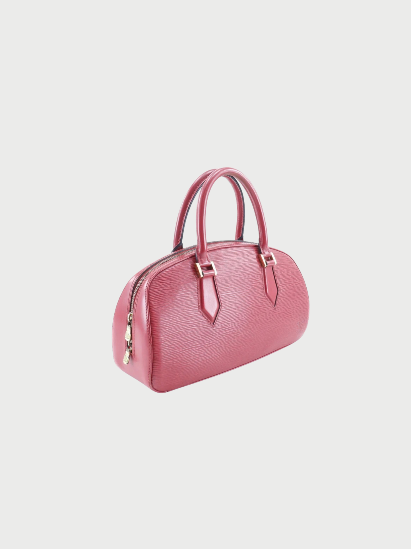 Louis Vuitton 1990s Castilian Red Epi Leather Jasmin Handbag