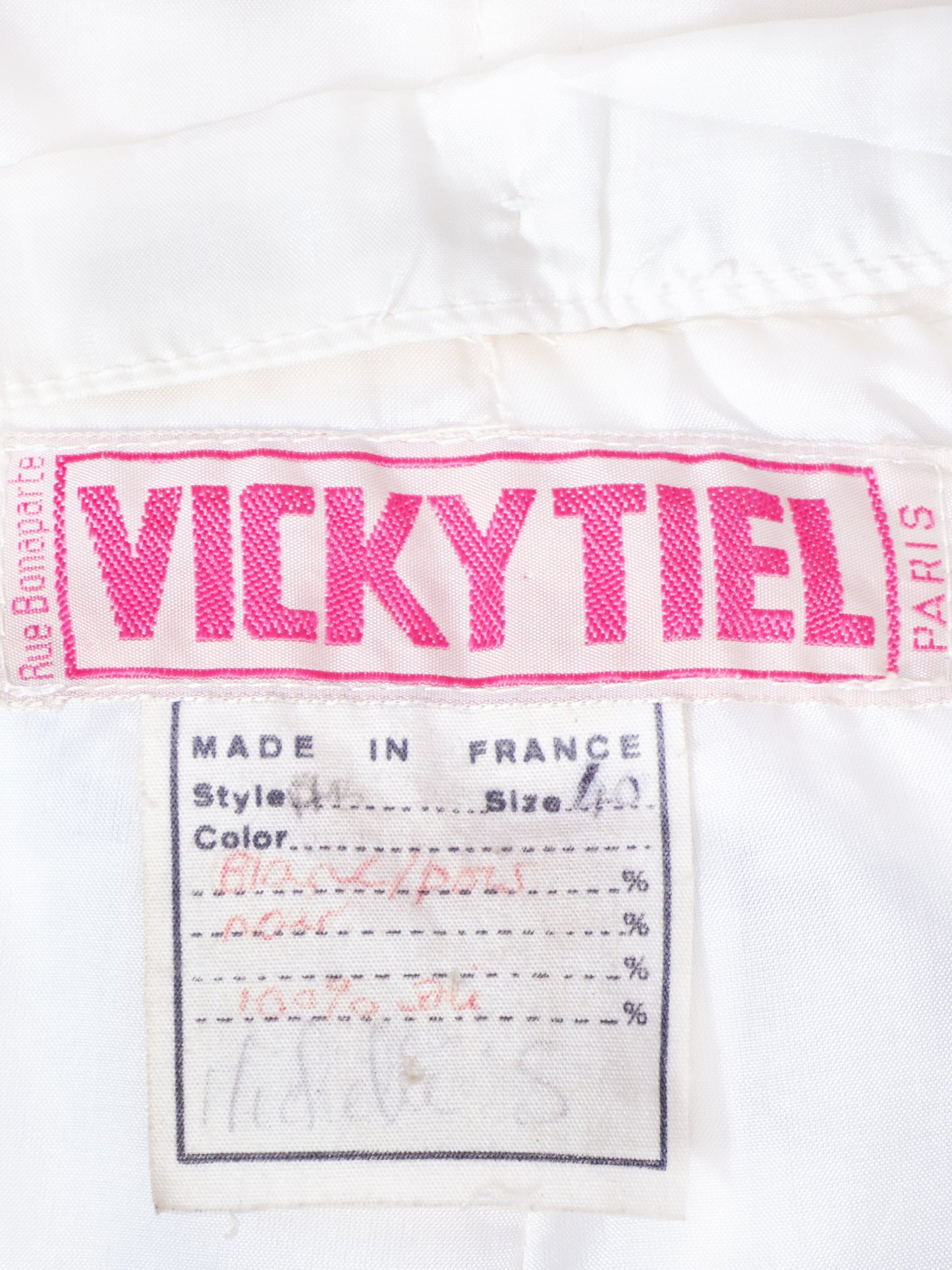 Vicky Tiel 1980s White Polka Dot Chiffon Dress