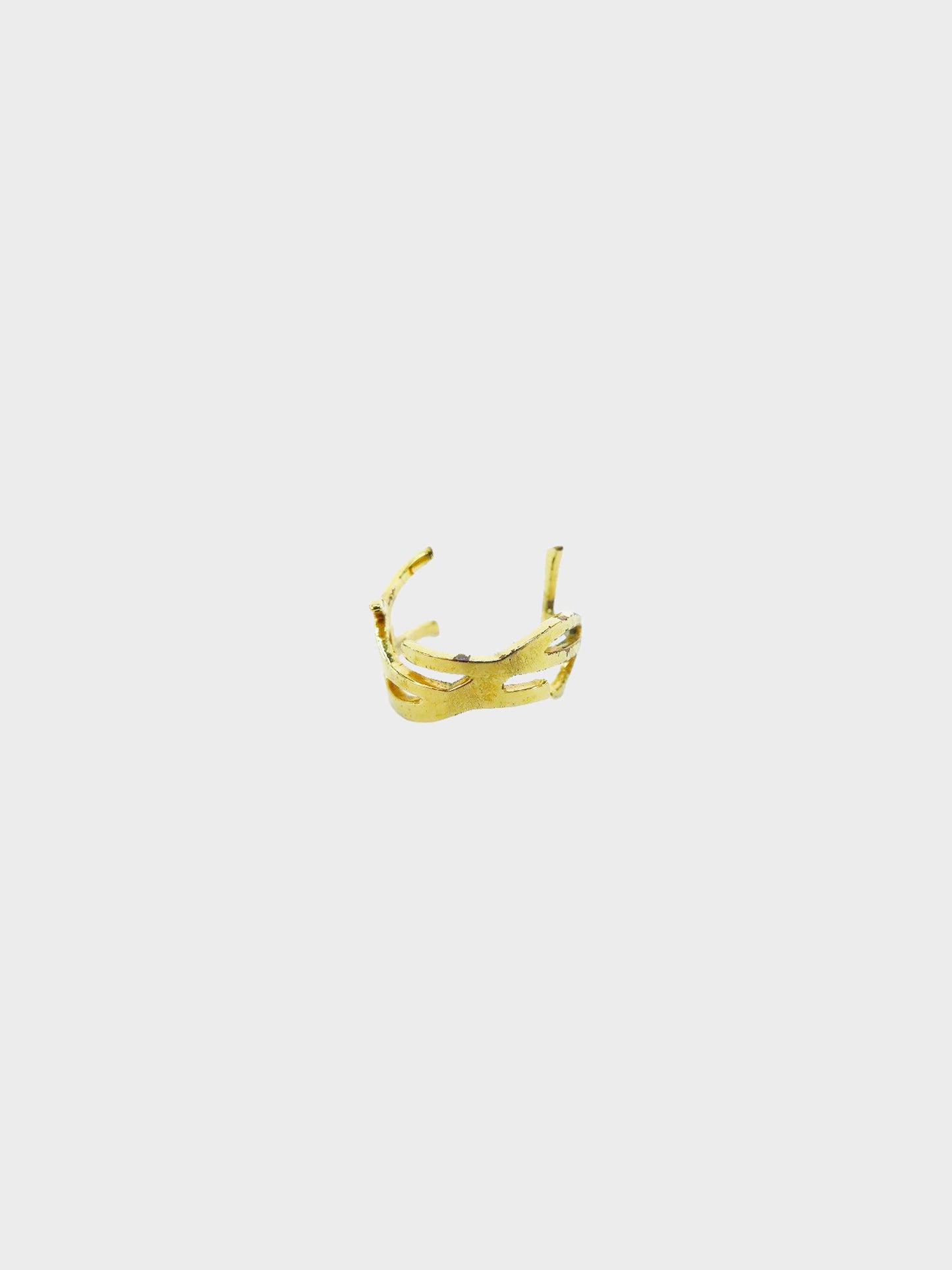 Yves Saint Laurent 2020s Gold Opyum Twist Ring