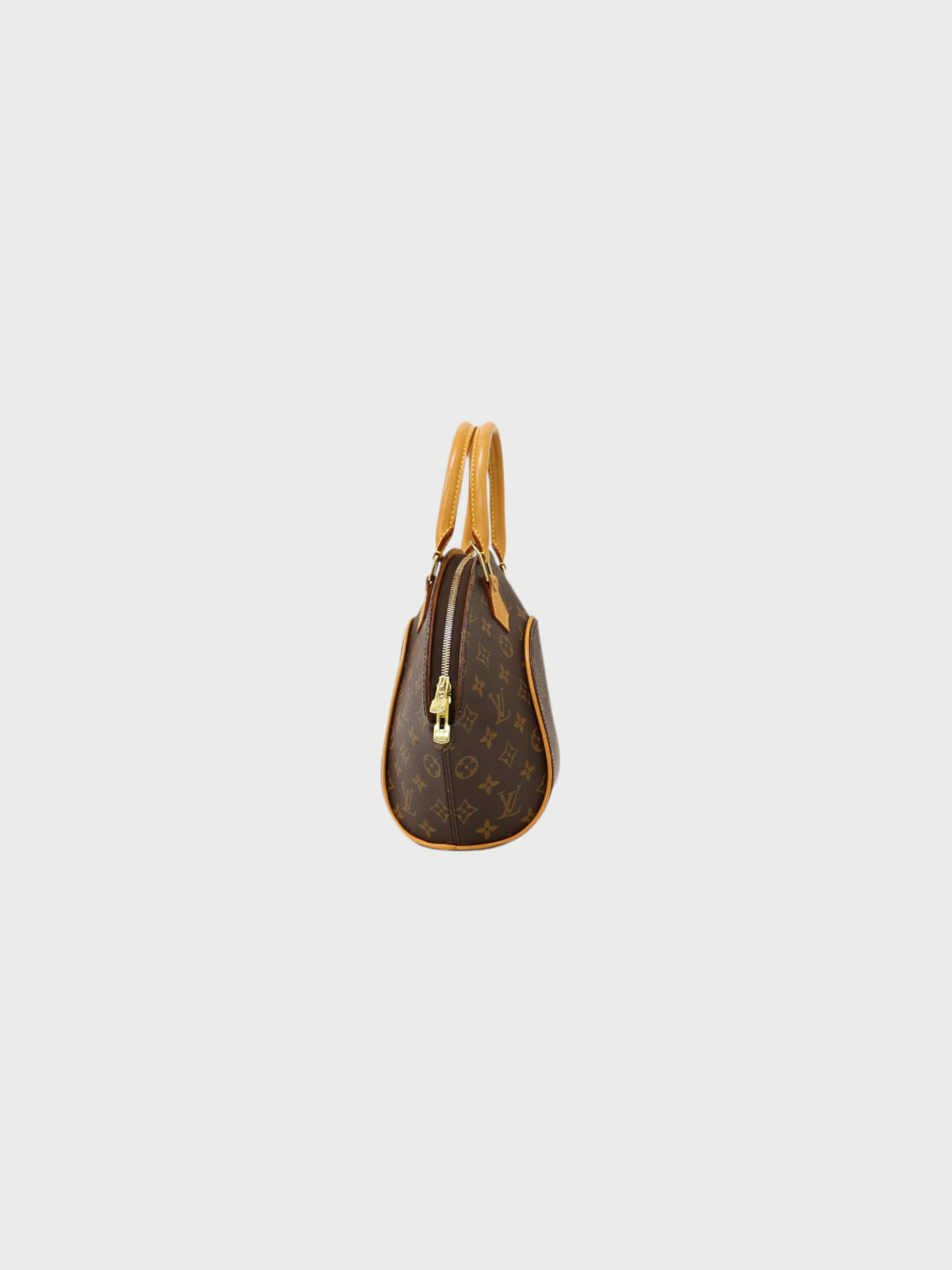 Louis Vuitton 2000s Brown Monogram PVC Leather Ellipse PM Bag
