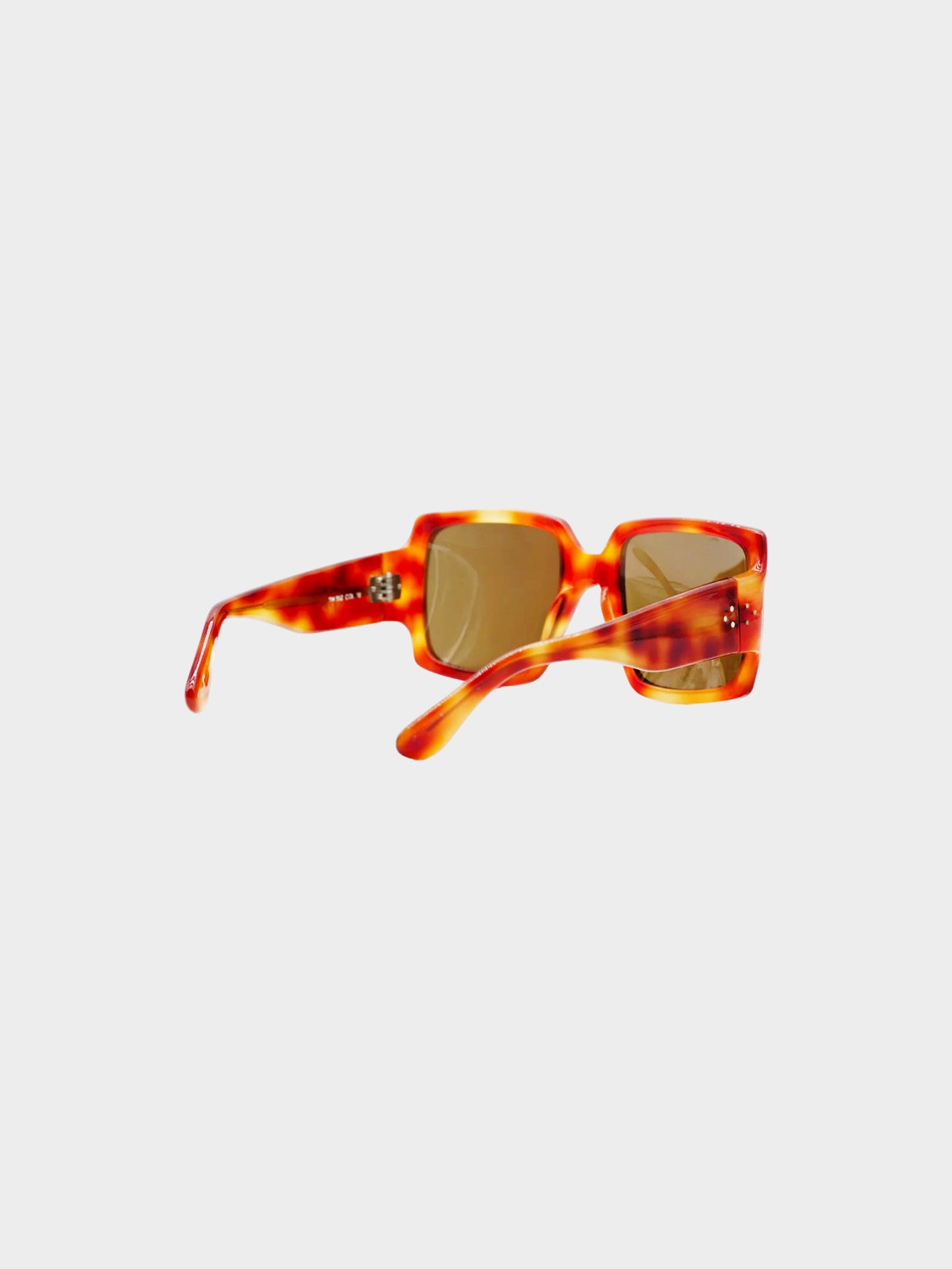 Thierry Mugler 1990s Tortoiseshell Oversized Sunglasses