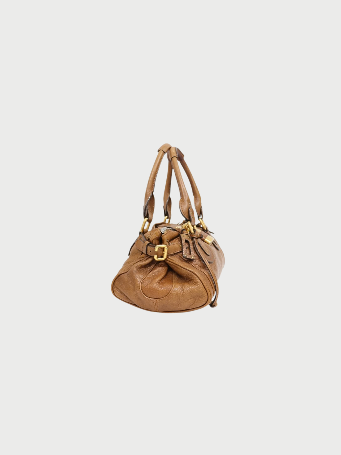 Chloé 2005 Brown Leather Paddington Bag