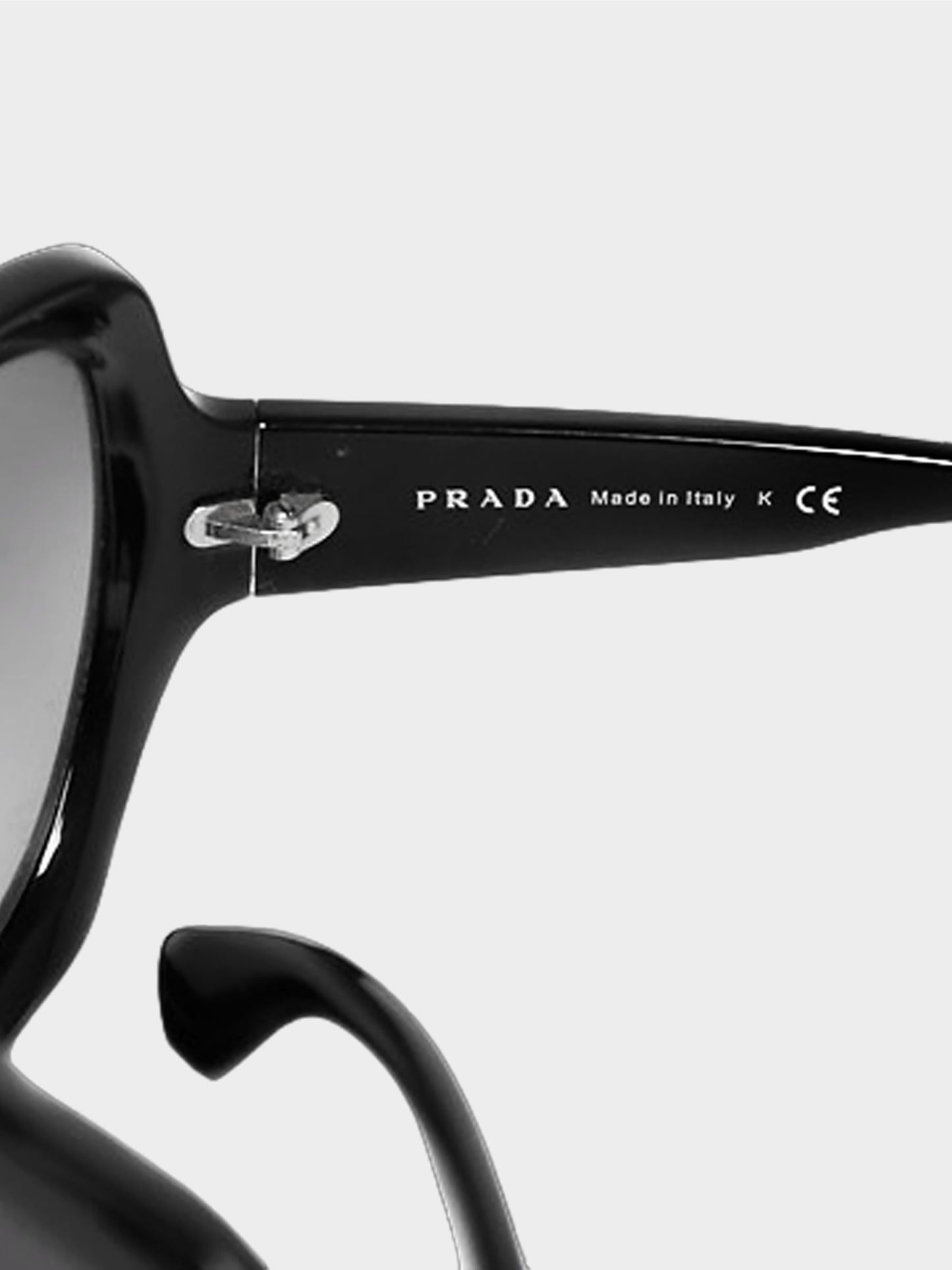 Prada FW 2011 Black Oversized Glasses