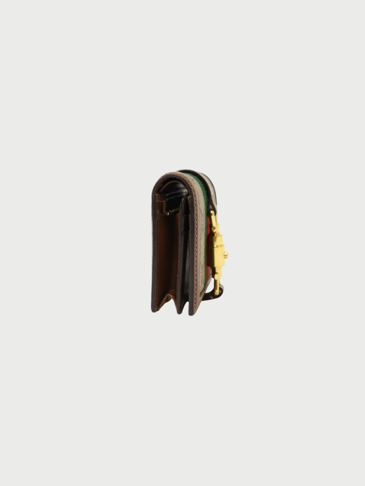 Gucci 2020s Beige Brown Jackie 1961 Wallet