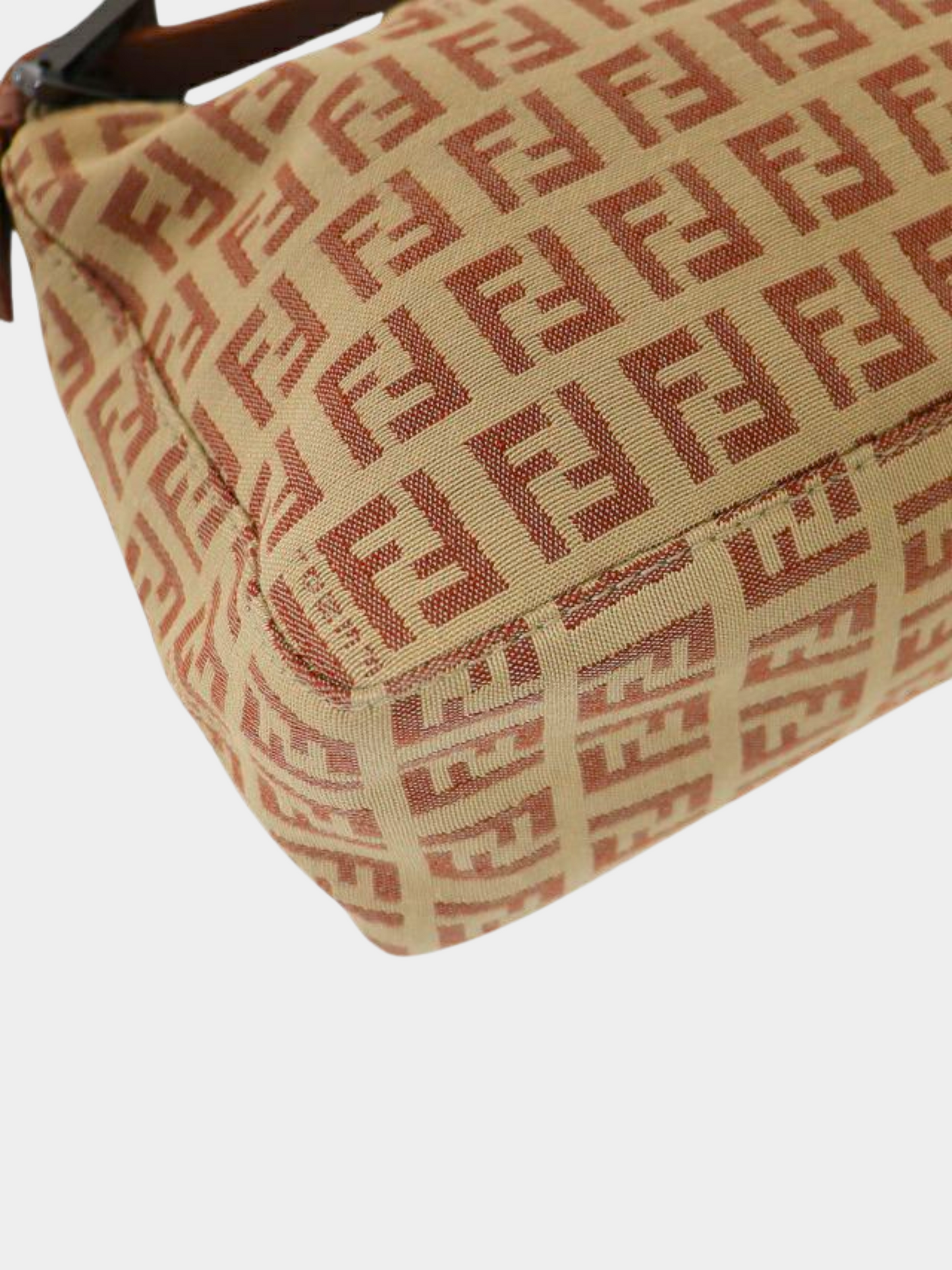 Fendi 2000s Pink Monogram Zucca Mini Handbag