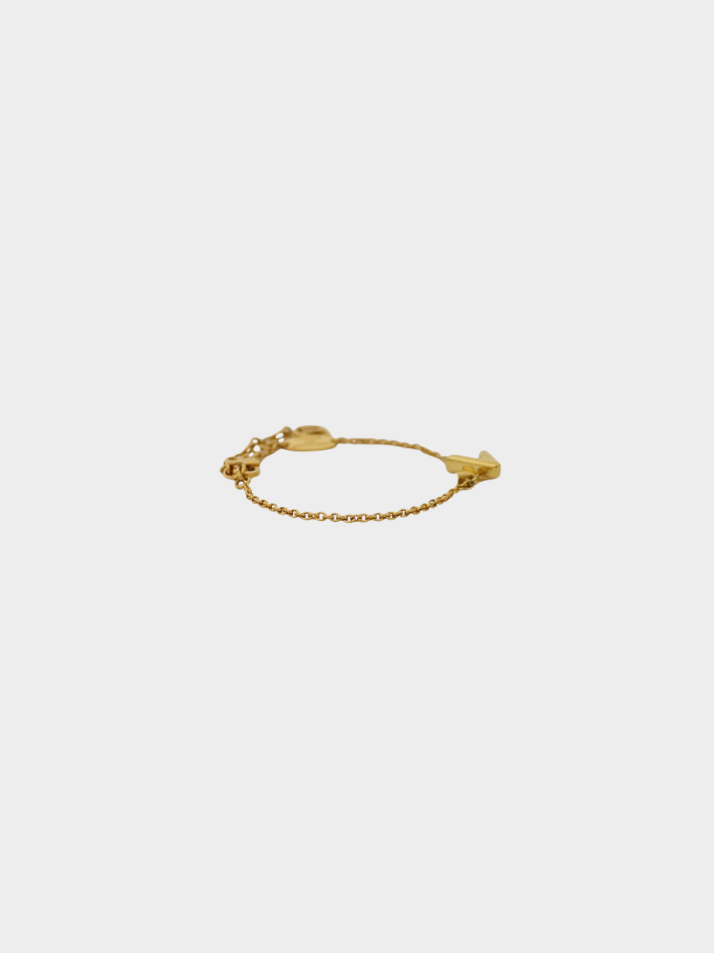 Louis Vuitton 2020s Gold Essential Bracelet