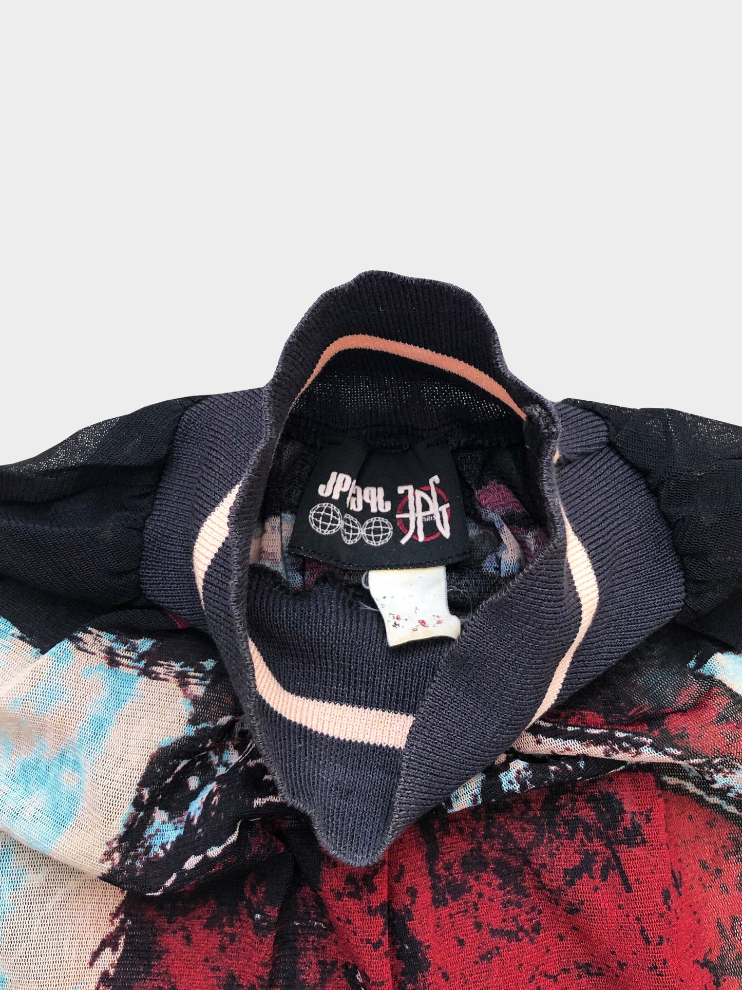 Jean Paul Gaultier AW 1997 Fifth Element Mesh Shirt