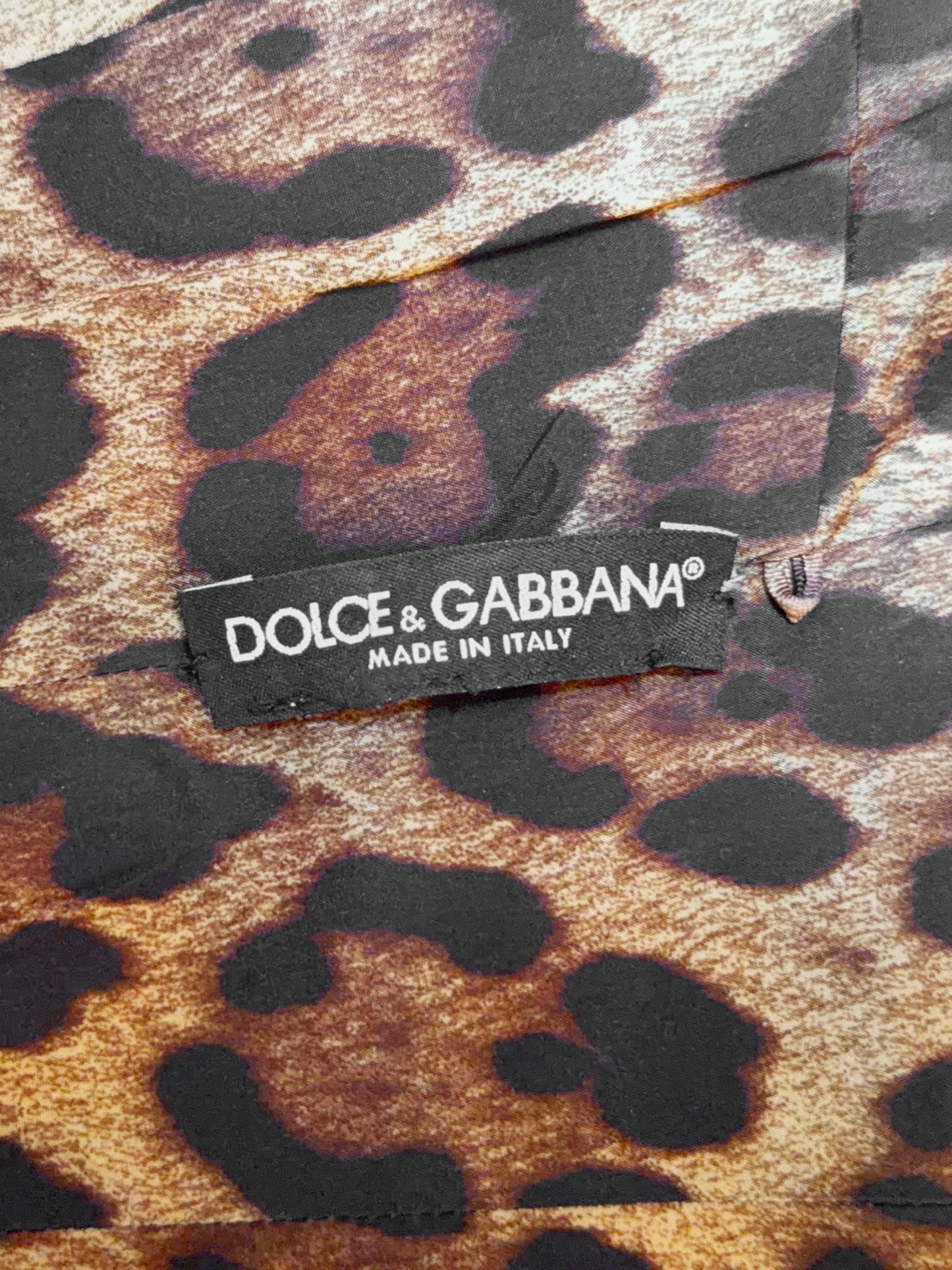 Dolce and Gabbana 2000s Beige Wool Crepe Dress
