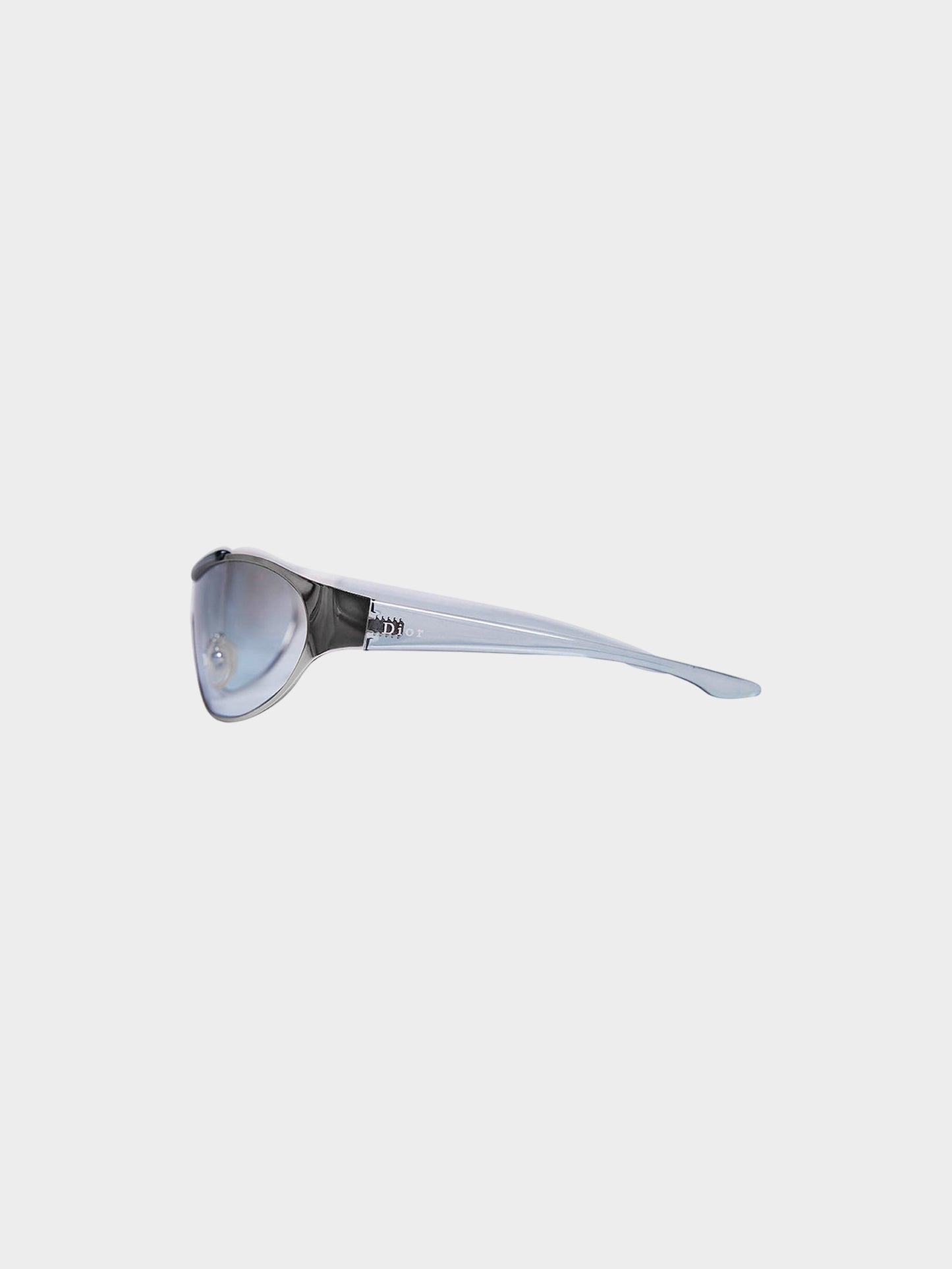 Christian Dior 2000s Light Blue Rider Sunglasses
