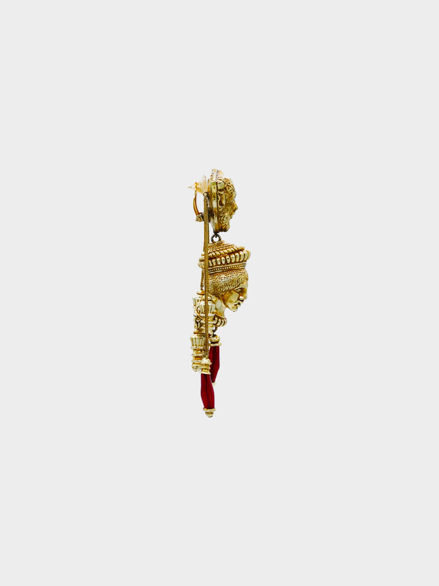 Christian Dior by John Galliano SS 2001 Rare Gold Wonder Woman Ear Clip