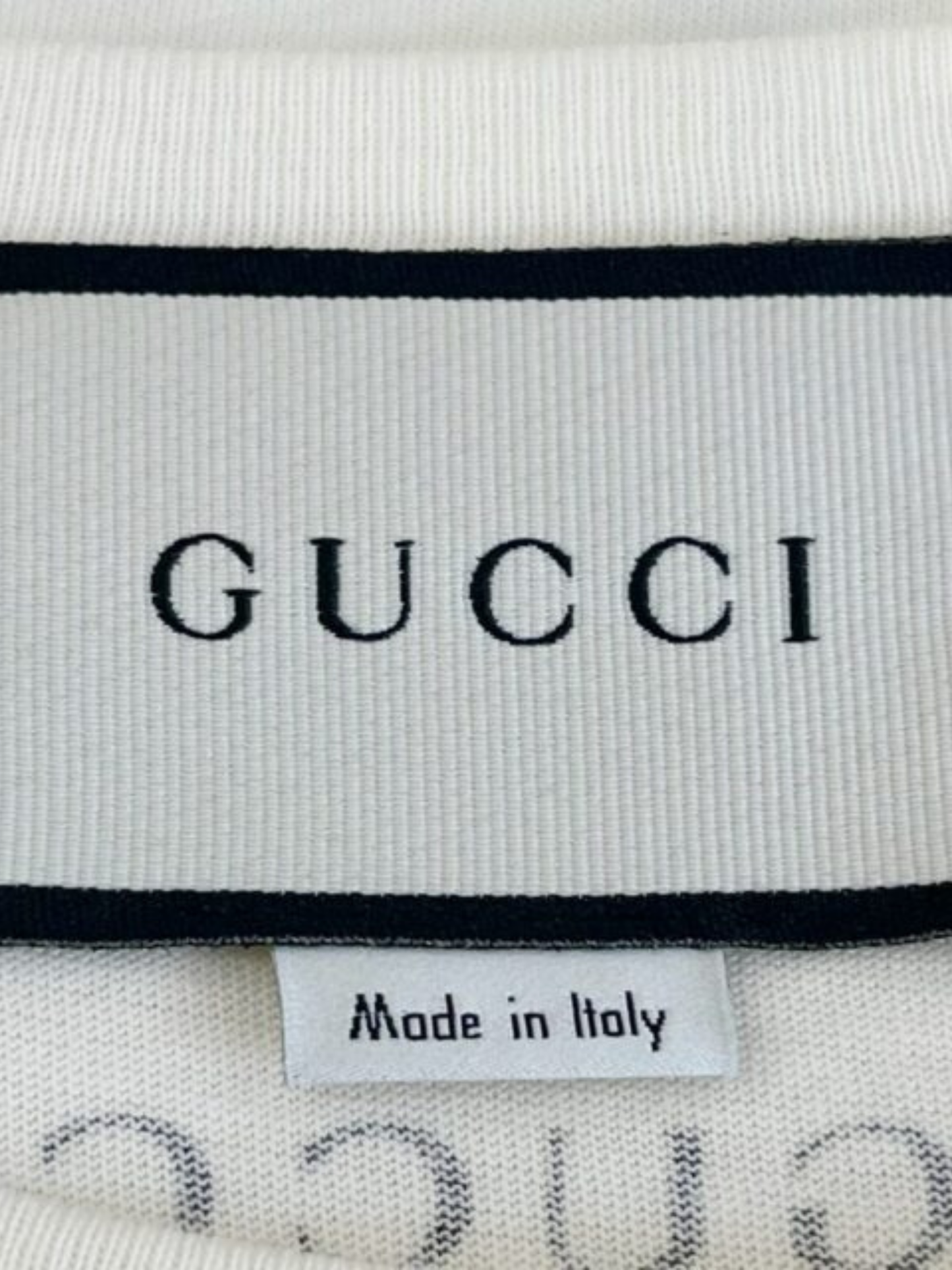 Gucci 2019 White Elisir of Love Tiger Sequin T-Shirt