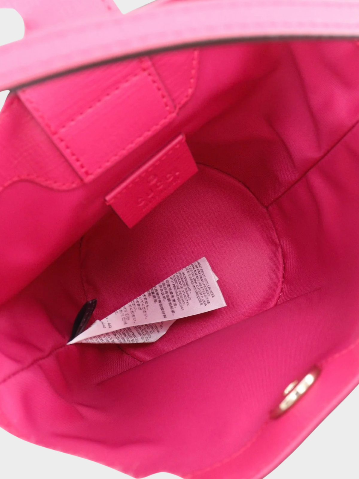 Gucci 2020s Multicolor ChilledLense Bucket Bag Handbag