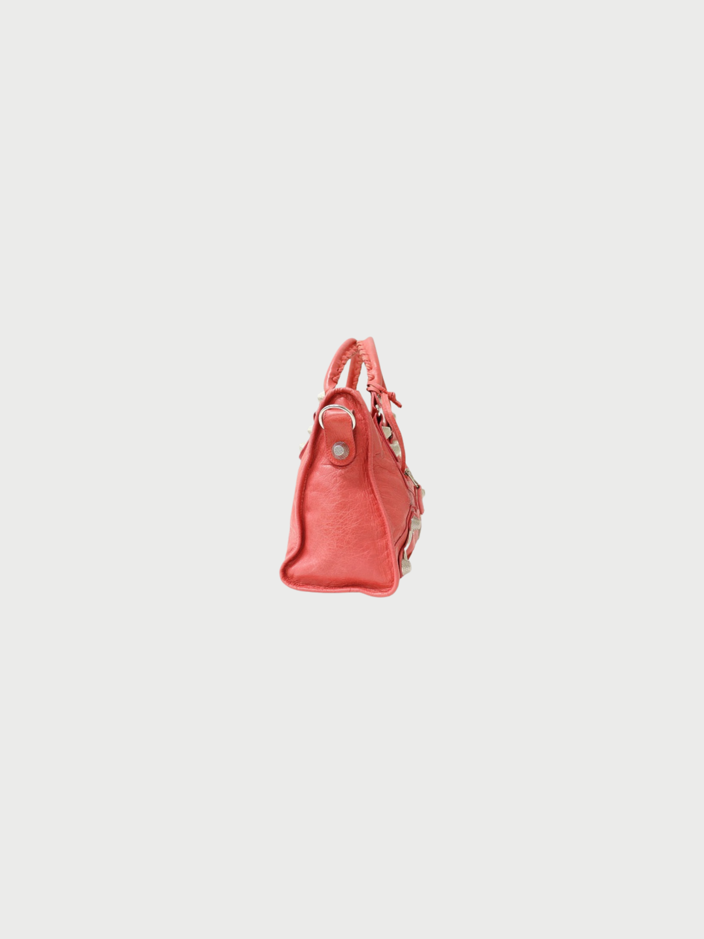 Balenciaga 2000s Pink Leather Giant City Bag