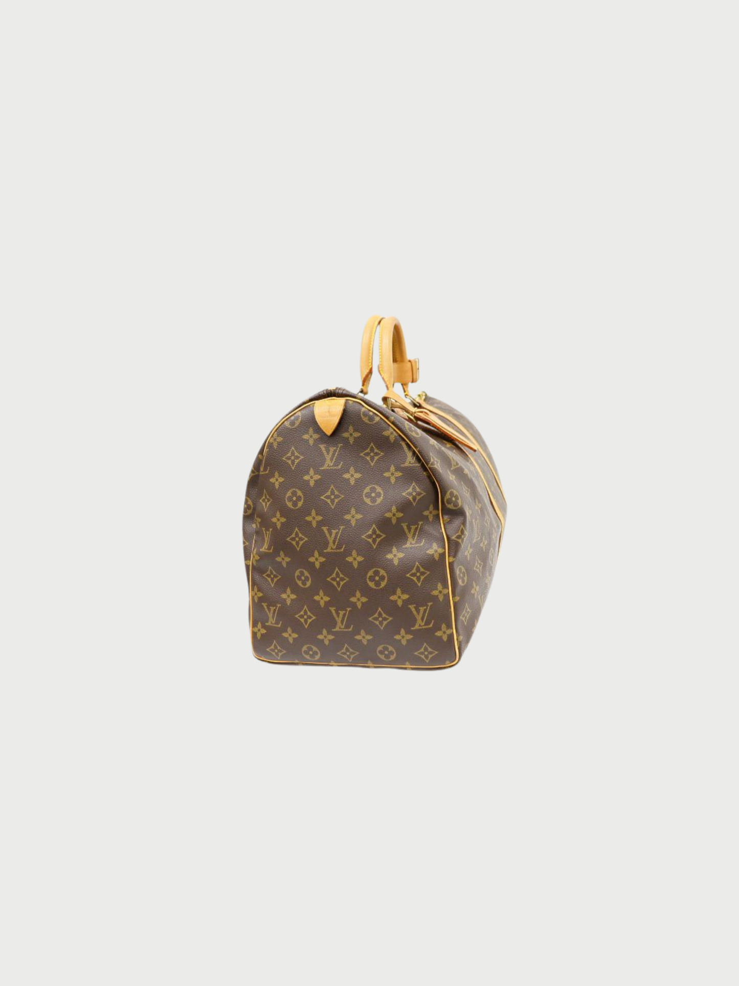 Louis Vuitton 1990s Brown Monogram Keepall 50 Bag