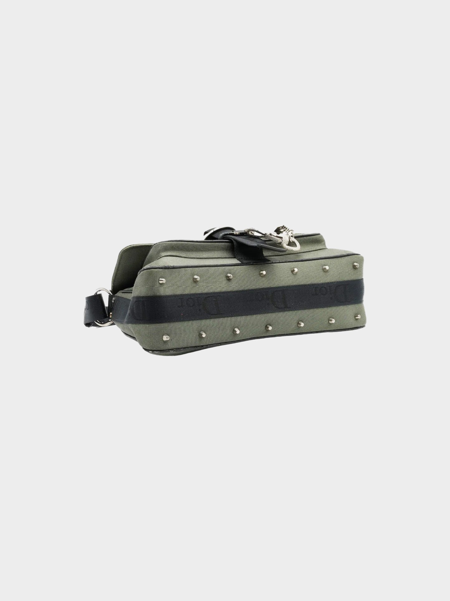 Christian Dior by John Galliano SS 2003 Olive Jersey Hardcore Bag