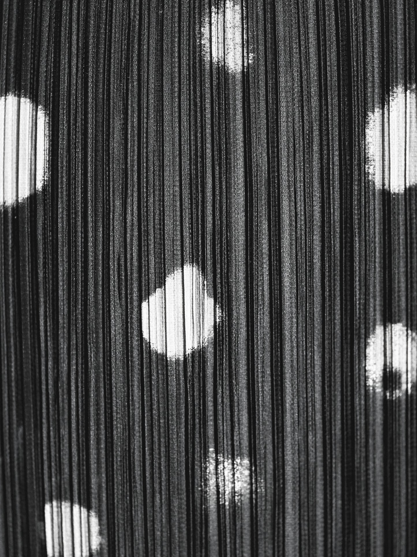 Issey Miyake Pleats Please FW 1999 Black and White Polka Dot Skirt