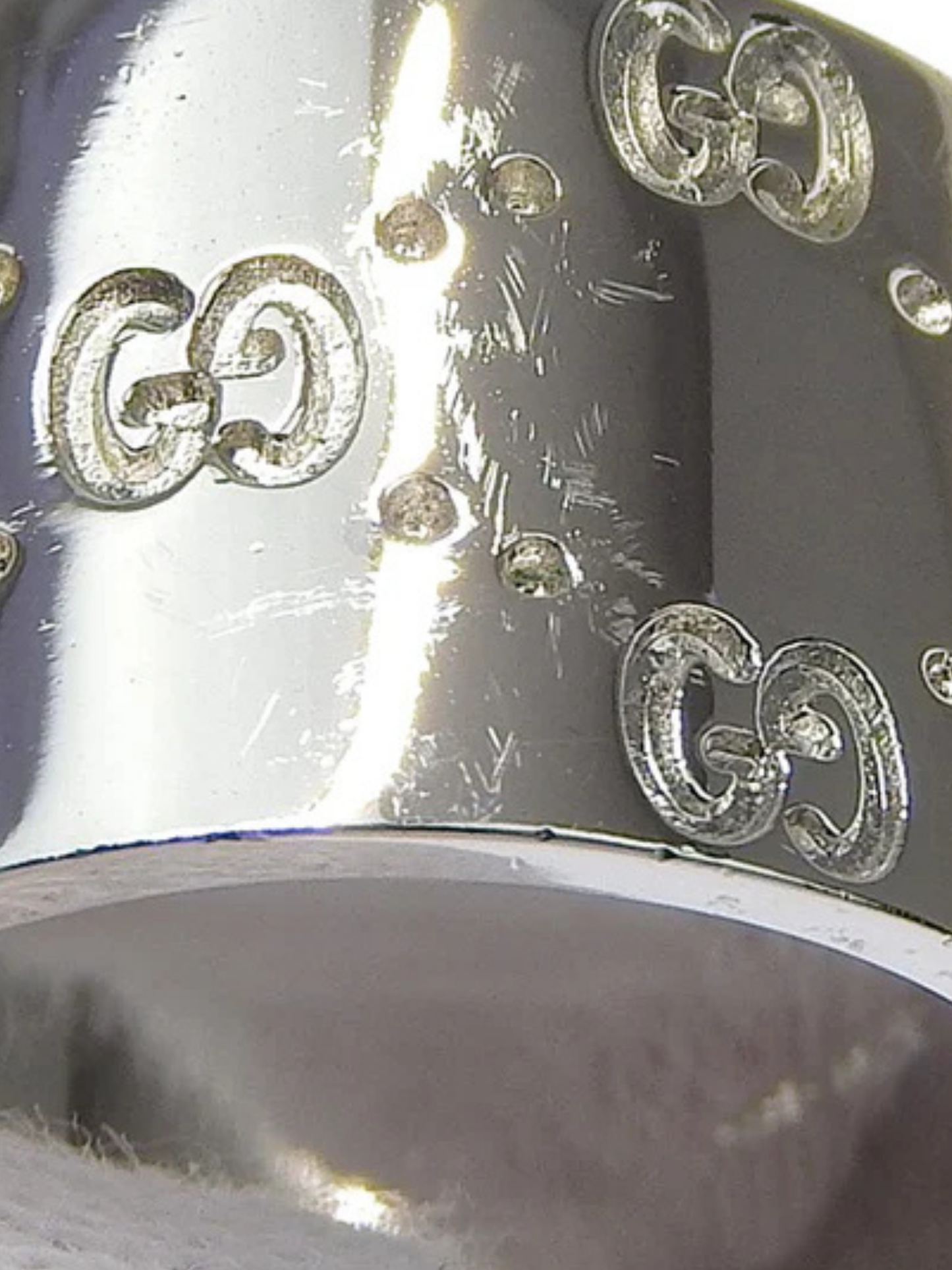 Gucci 2000s Silver 925 Icon Ring