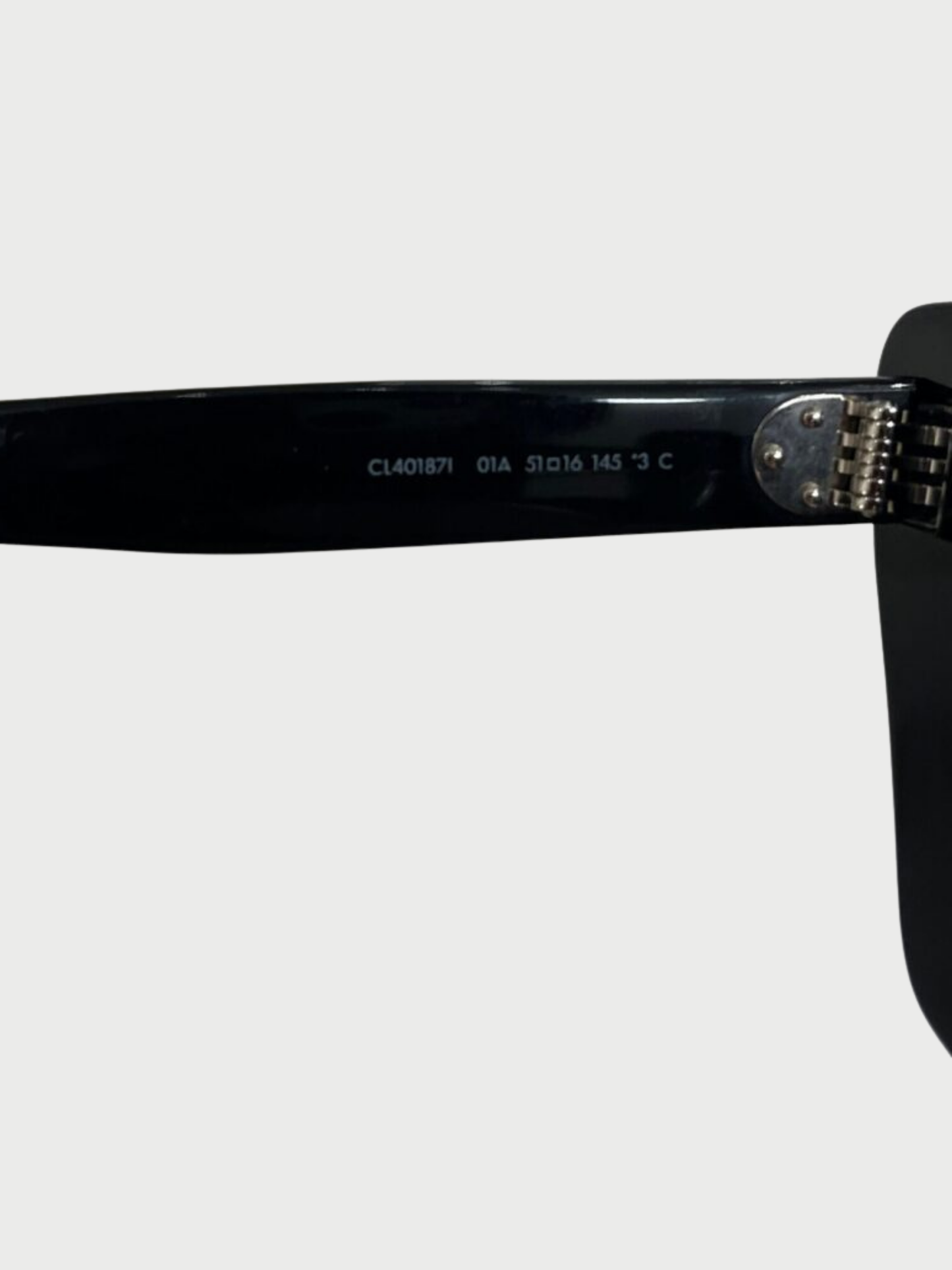 Celine 2020s Black CL401871 Cat Eye Sunglasses
