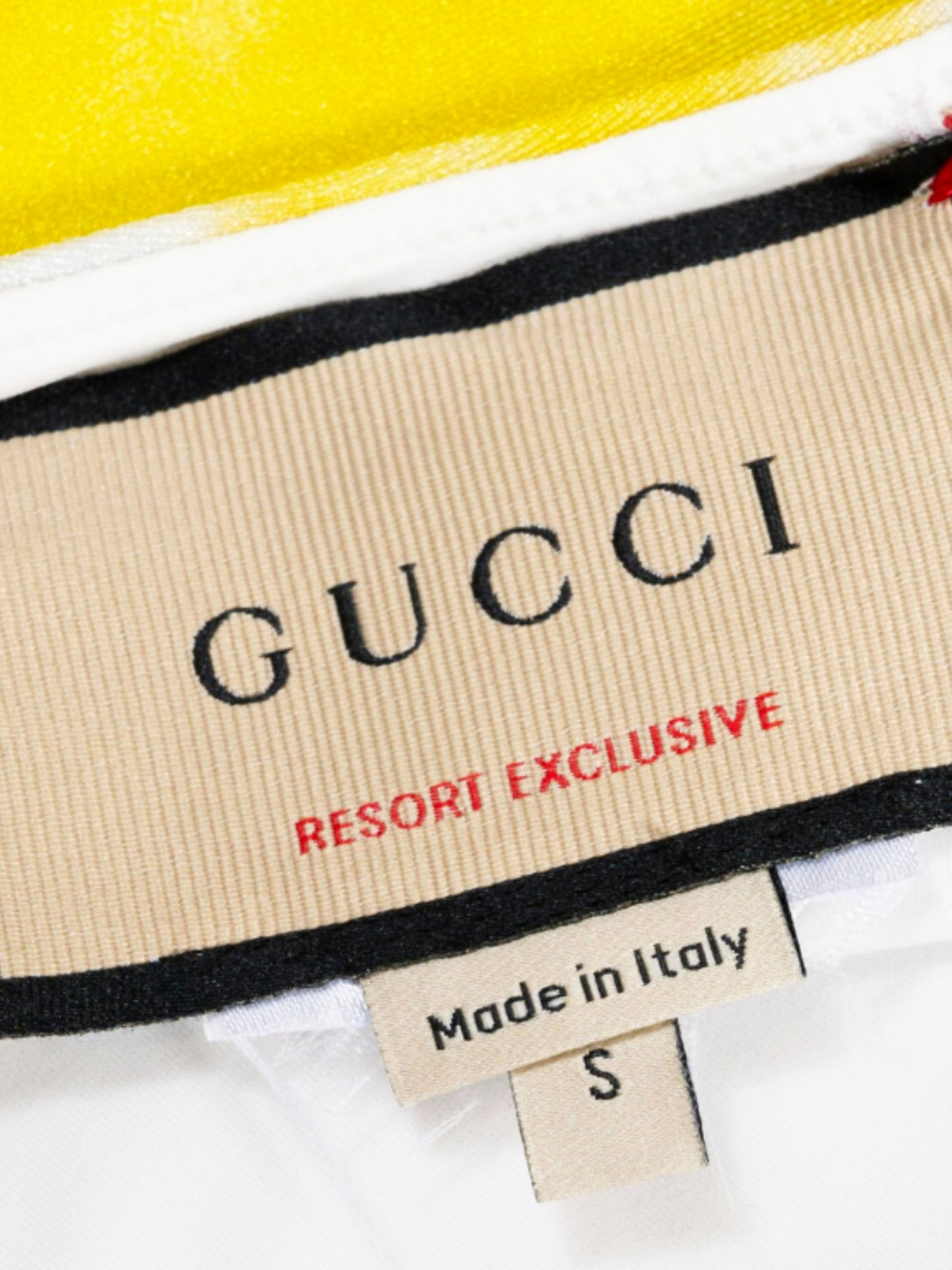 Gucci Resort 2022 Tie-dye Palm Print One-piece Swimsuit