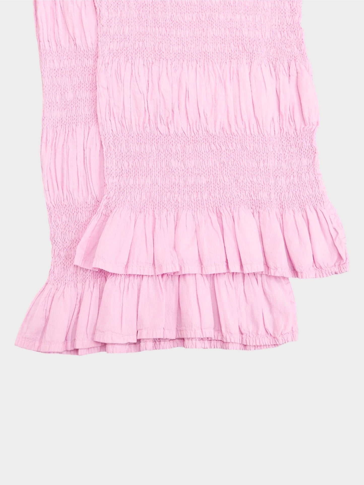Issey Miyake Fall Winter 2023 Pink Shrink Stripe Pants