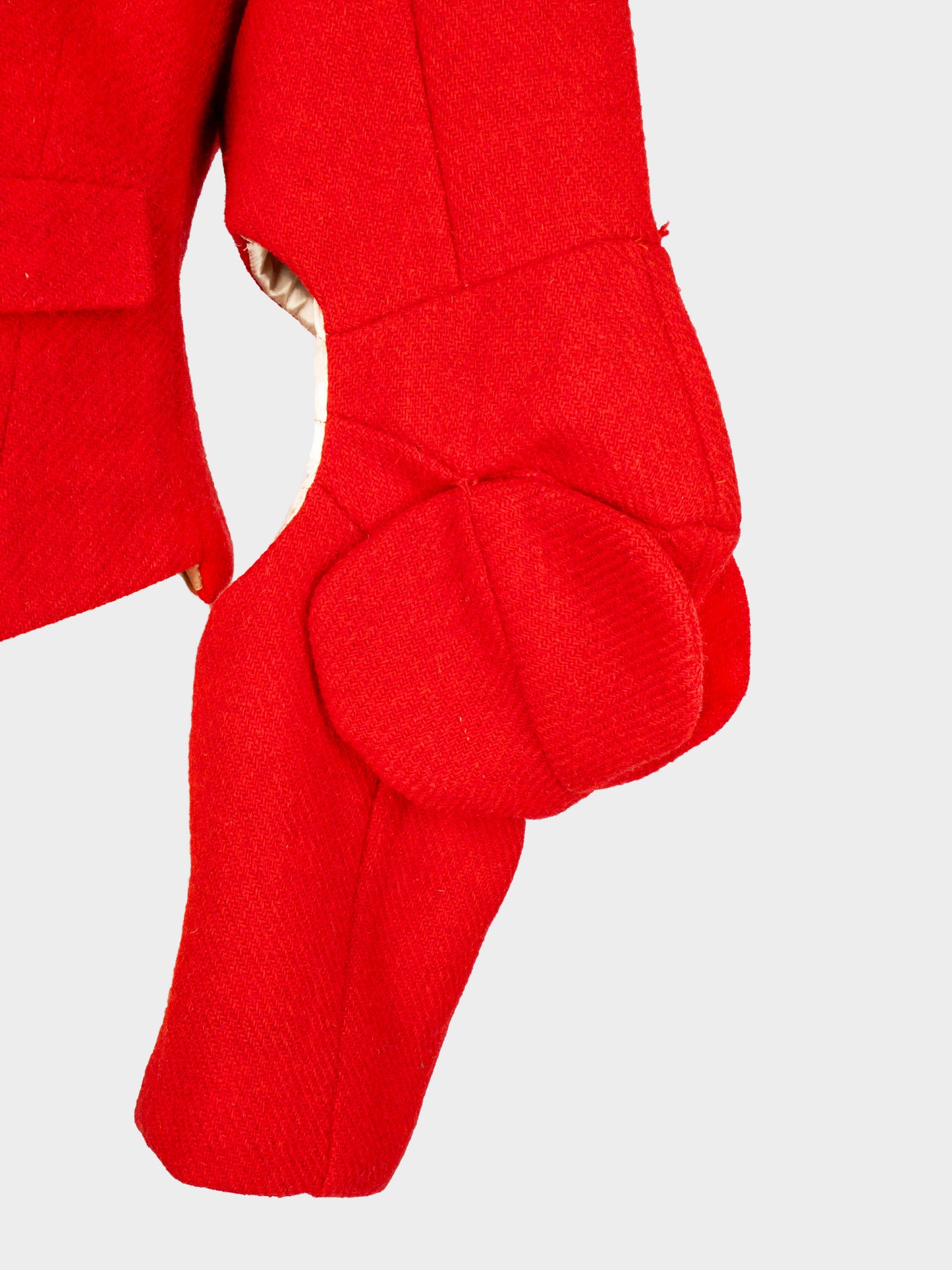 Vivienne Westwood FW 1988 Rare ‘Time Machine’ Red Wool Jacket