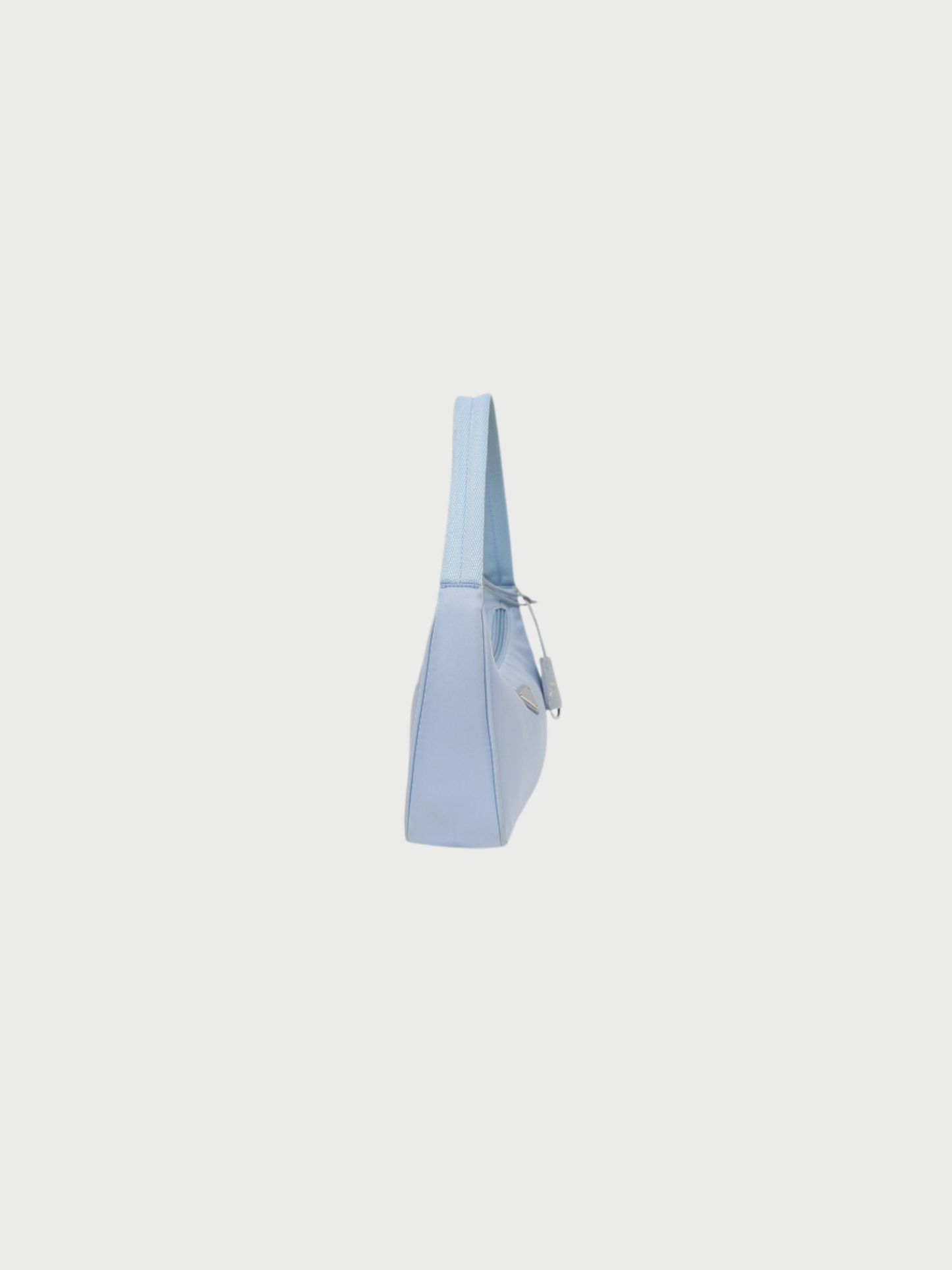 Prada 2000s Ice Blue Nylon Re-Edition 2000 Handbag