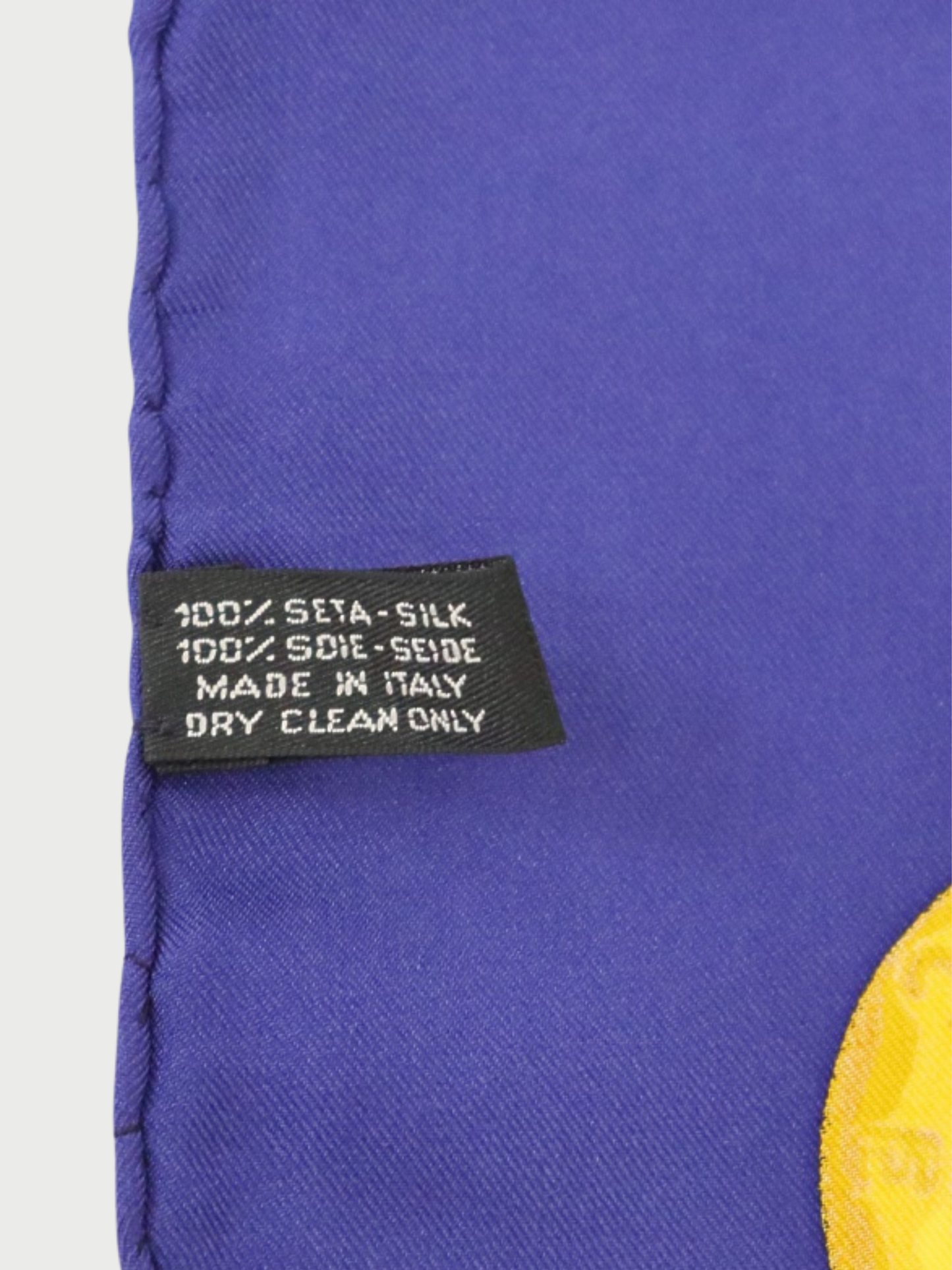 Celine 2000s Multicolor Silk Scarf