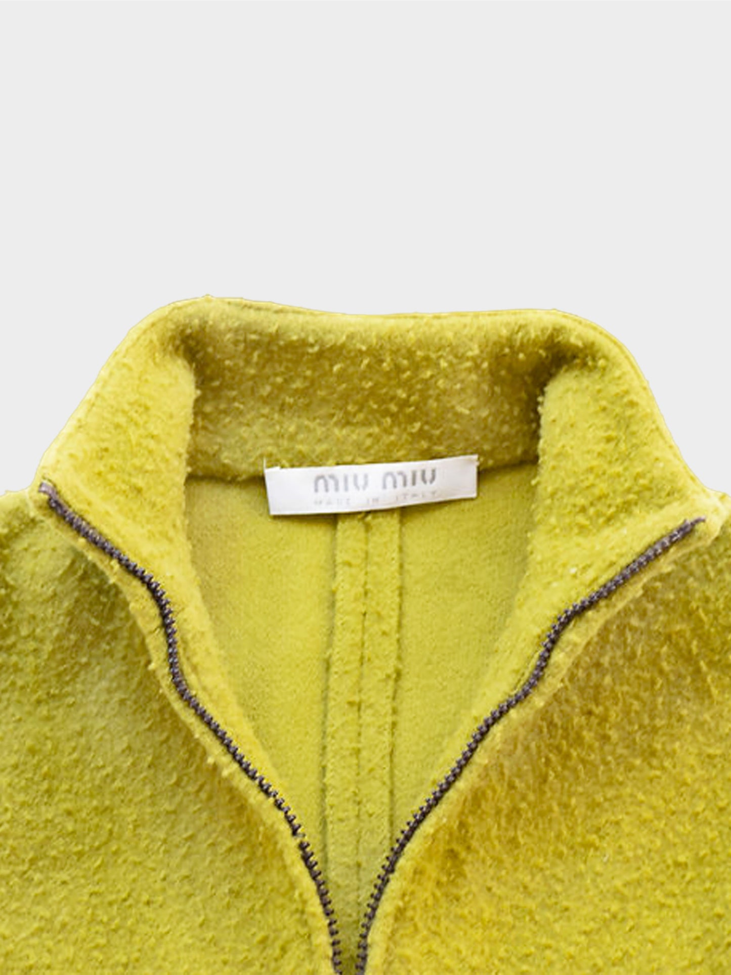 Miu Miu FW 1999 Felt Vest