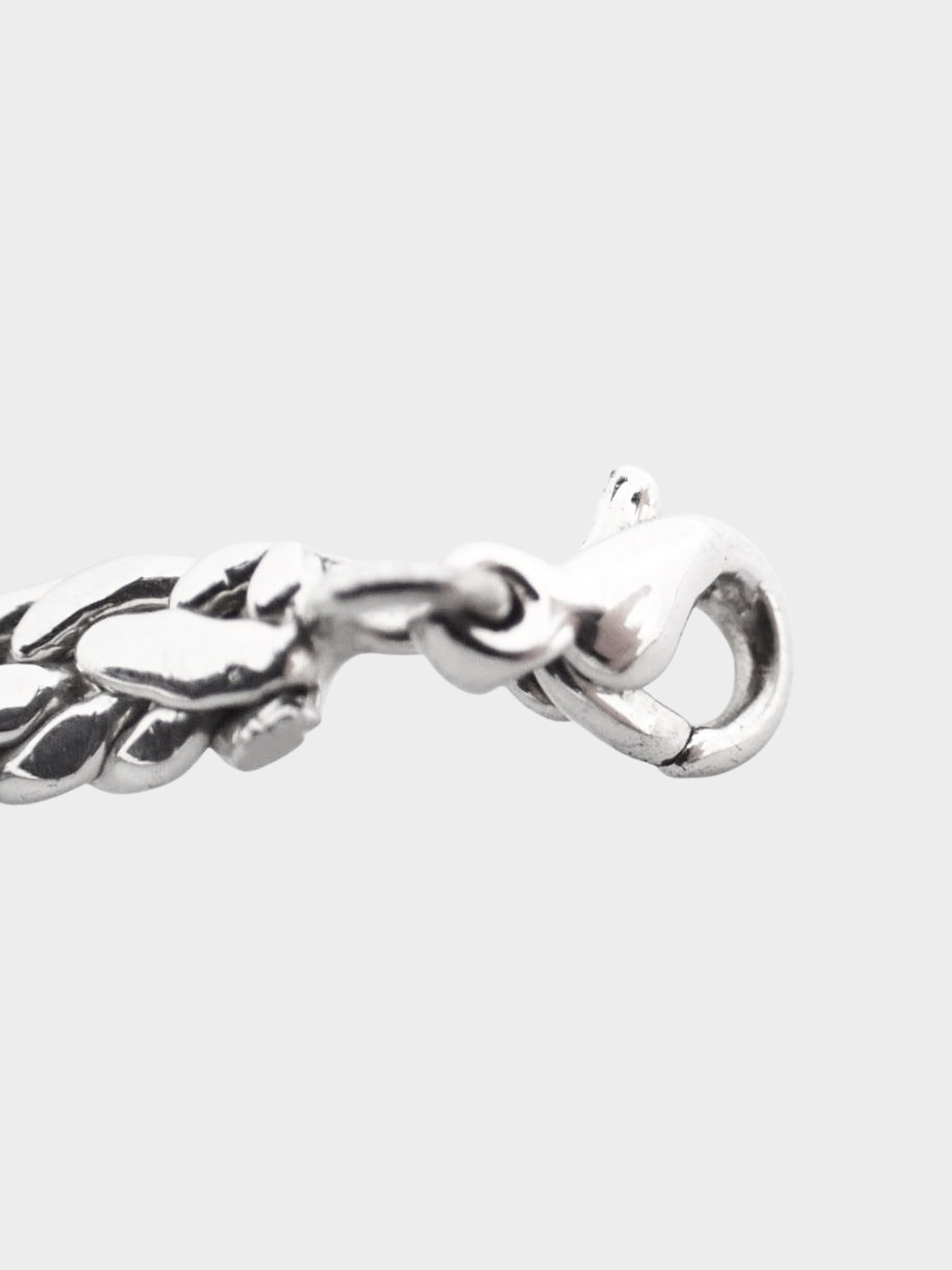 Christian Dior by John Galliano 1990s Silver Crystal Knot Choker Necklace