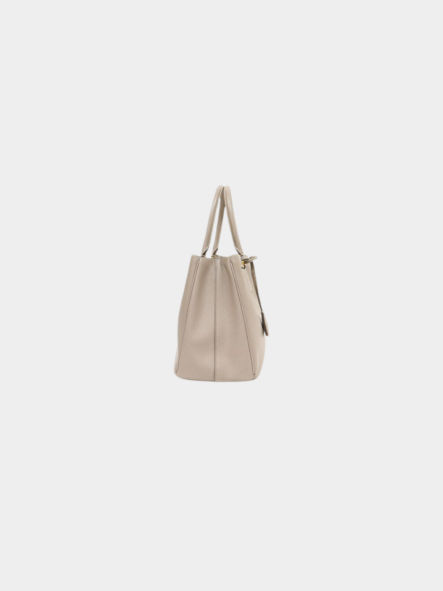 Prada 2010s Grey Galleria Saffiano Handbag