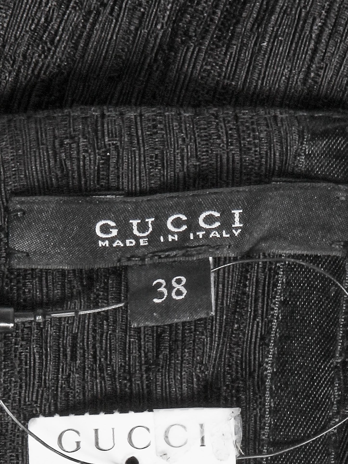 Gucci SS 2011 Black Corset-detail Peplum Dress