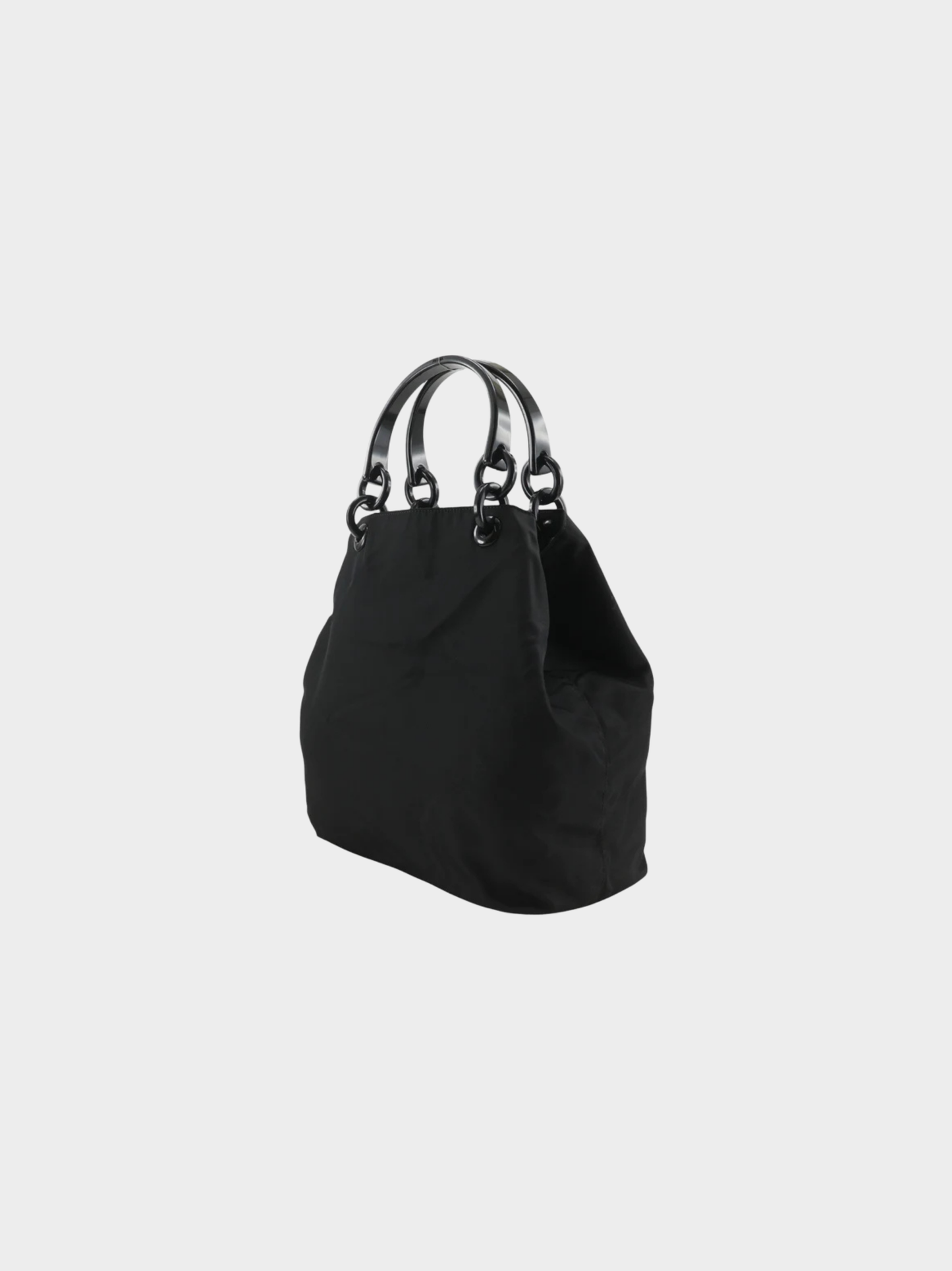 Prada 2000s Black Nylon Handbag