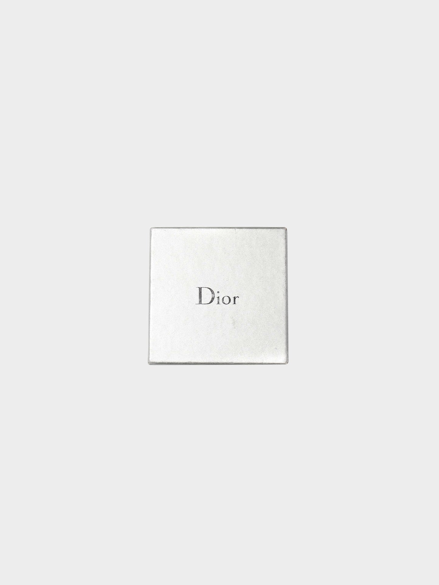 Christian Dior FW 2004 Black and White Oval Pin Brooch