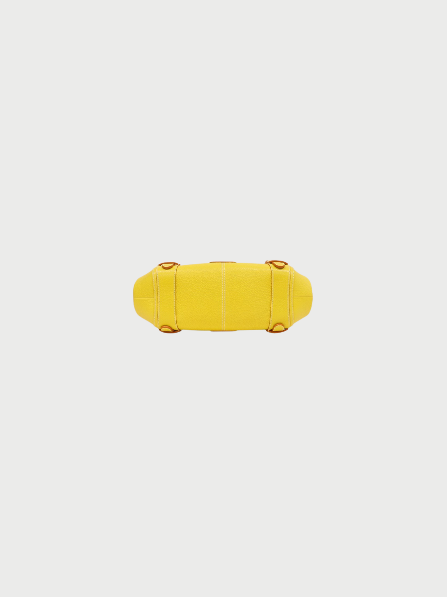 Loewe 2000s Yellow Leather Senda Bag