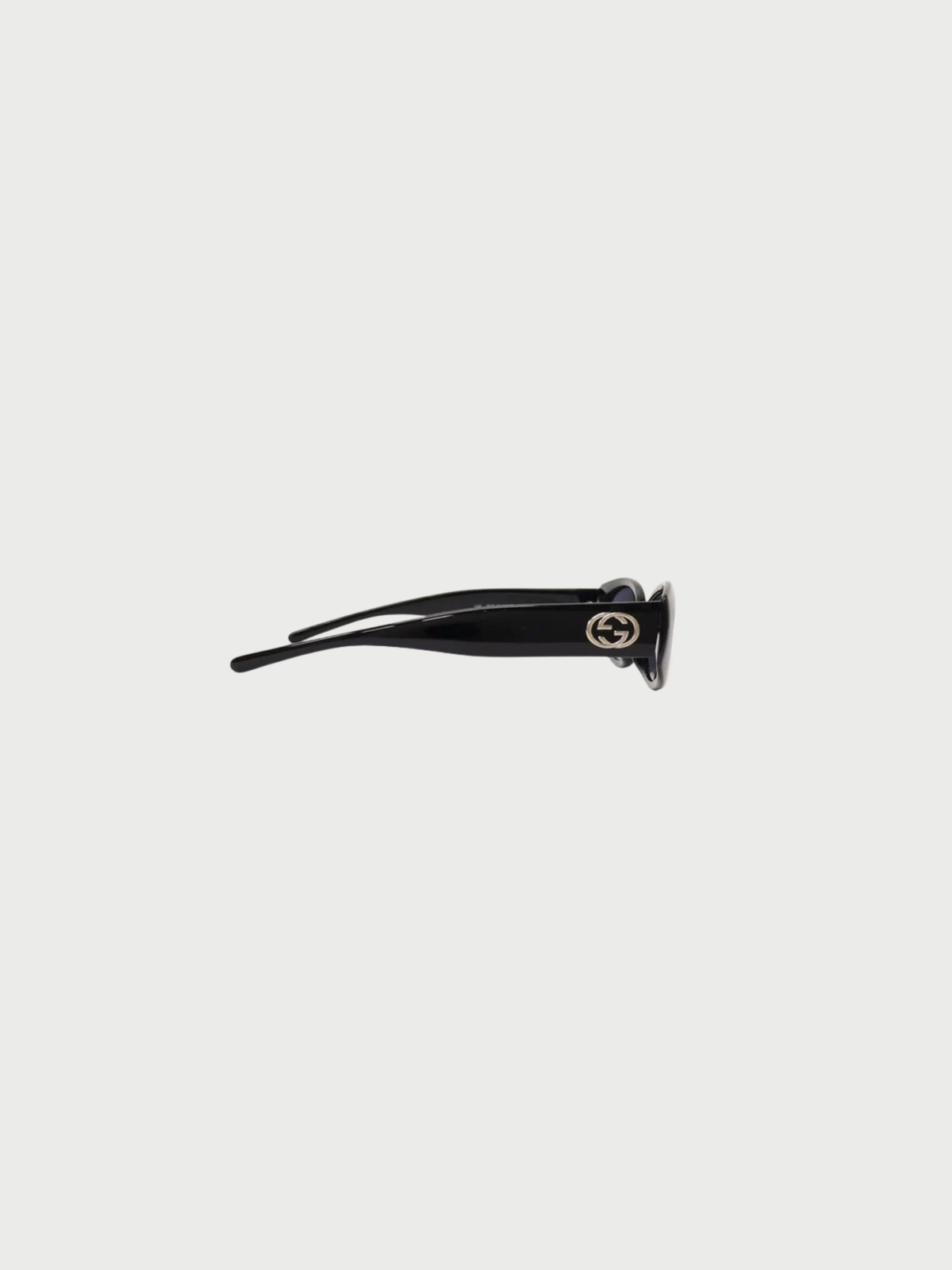 Gucci 2000s Black Plastic Sunglasses