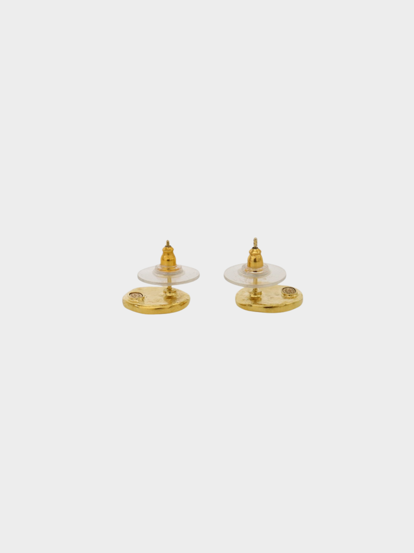 Chanel 2019 Gold Rhinestone COCO Earrings