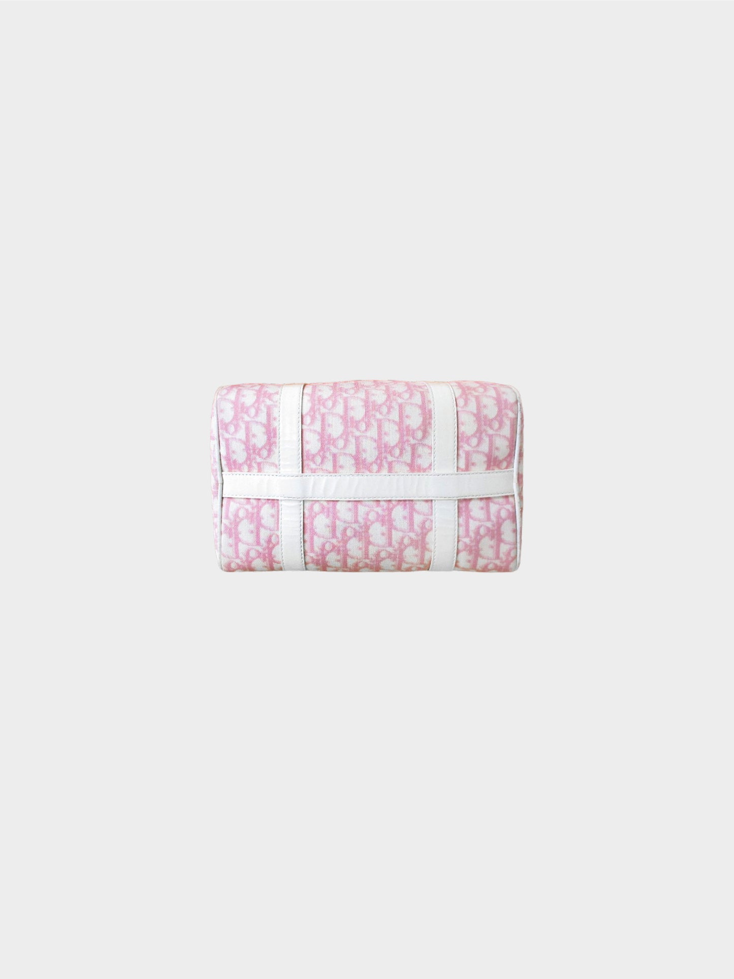 Christian Dior 2000s Pink Trotter Mini Boston Bag