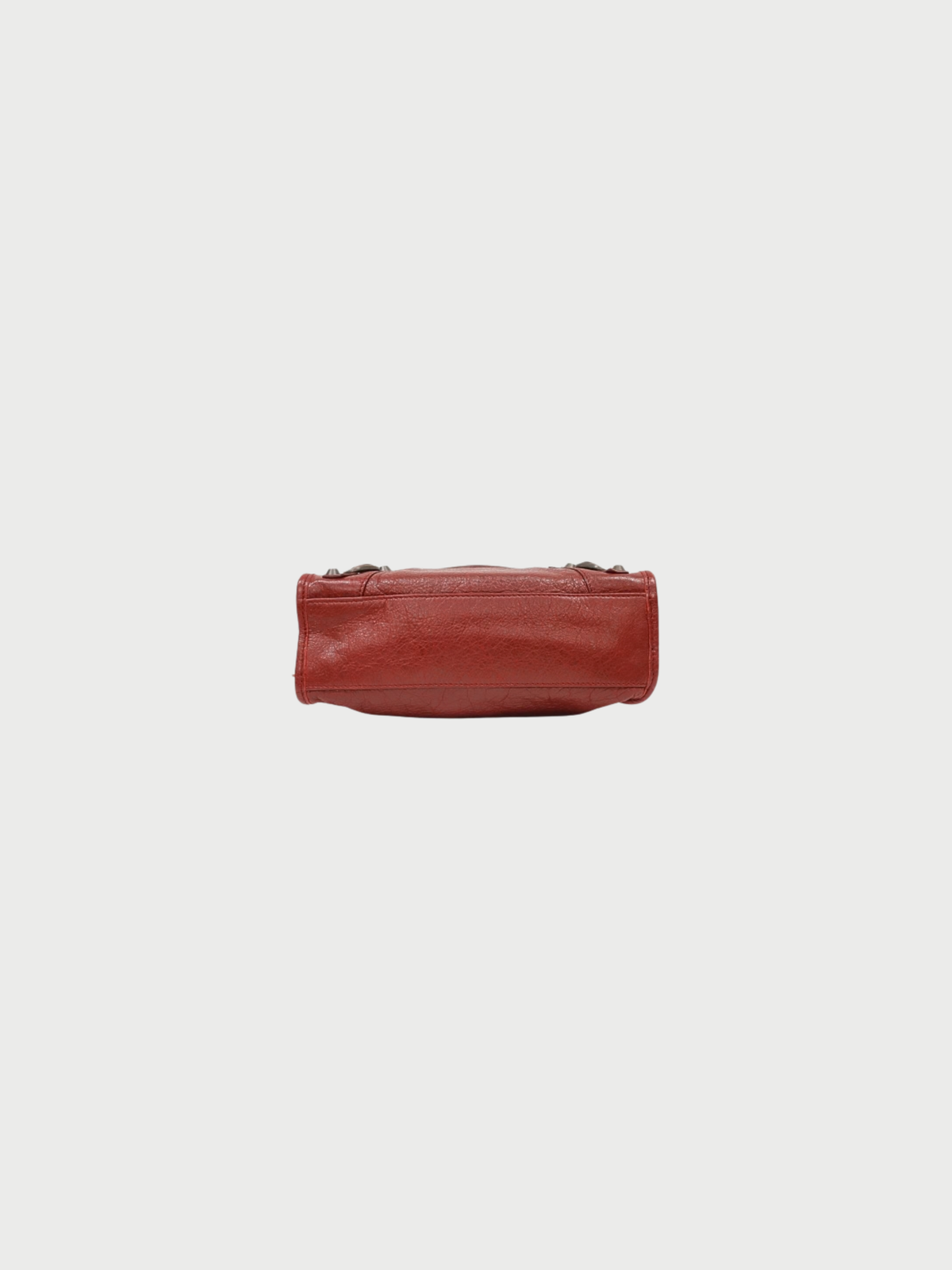 Balenciaga 2000s Red Leather Classic Mini City Bag