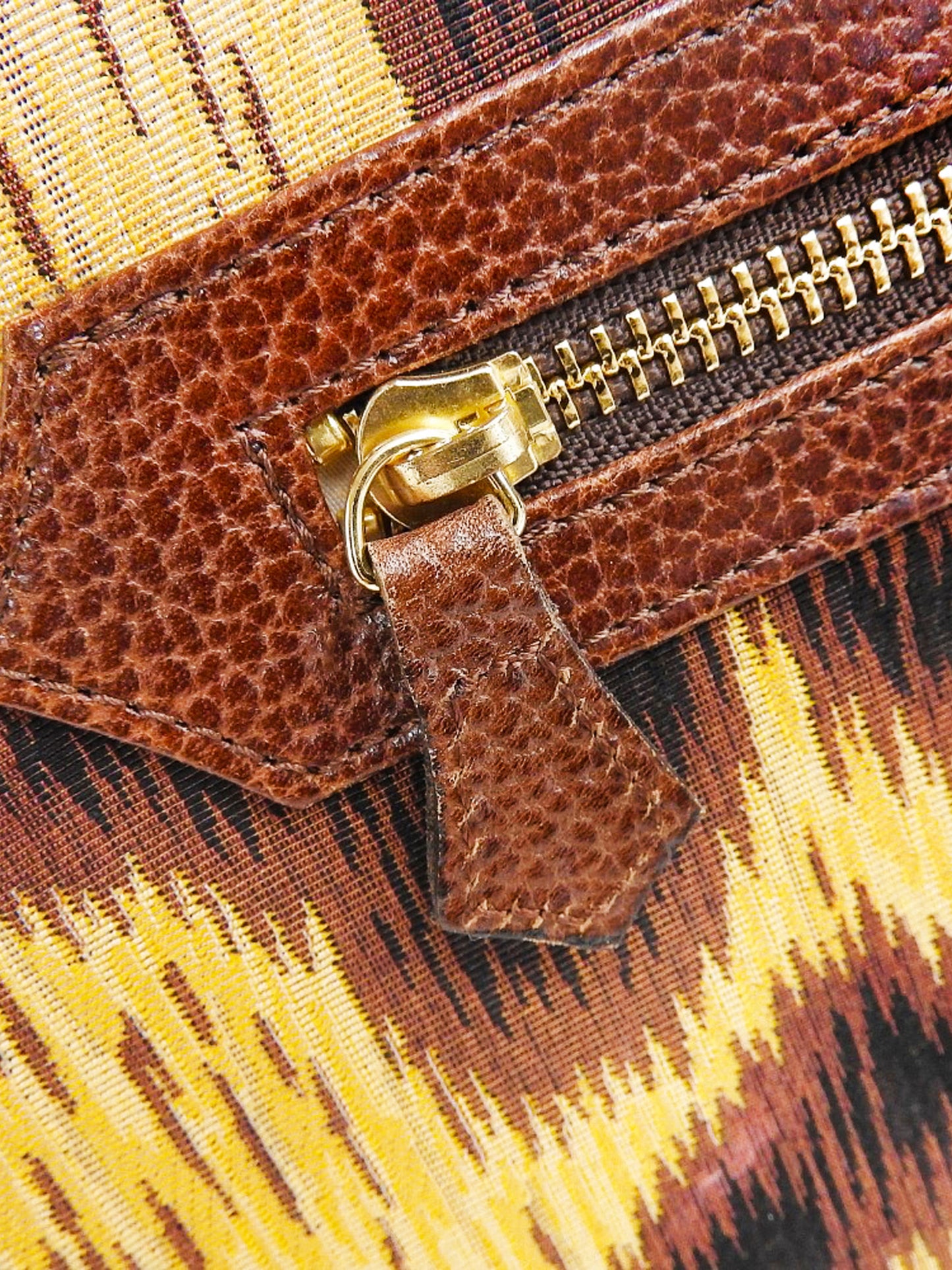 Vivienne Westwood 1990s Leopard Print Canvas Handbag