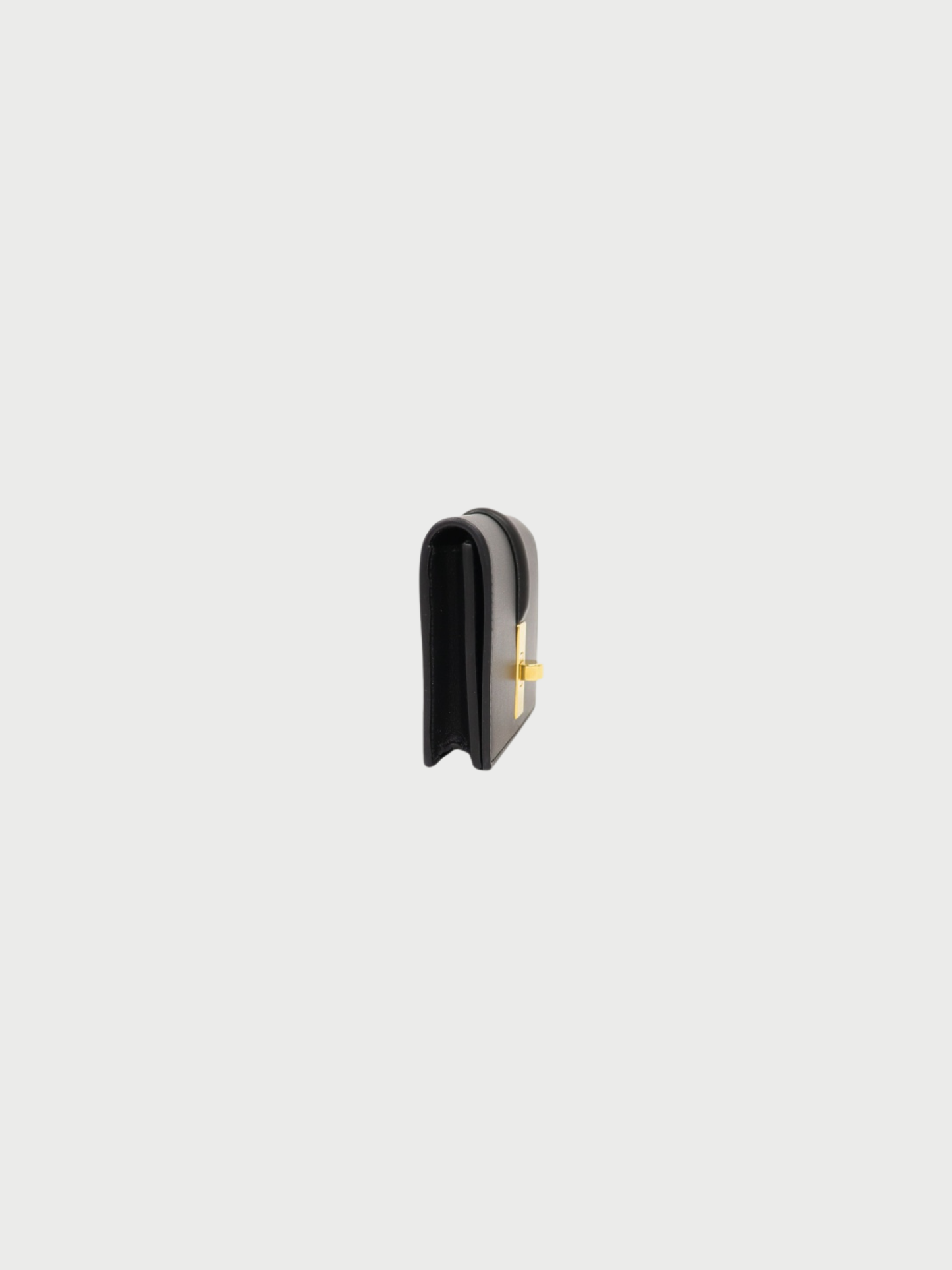 Celine 2020s Black Leather Seize Card Case
