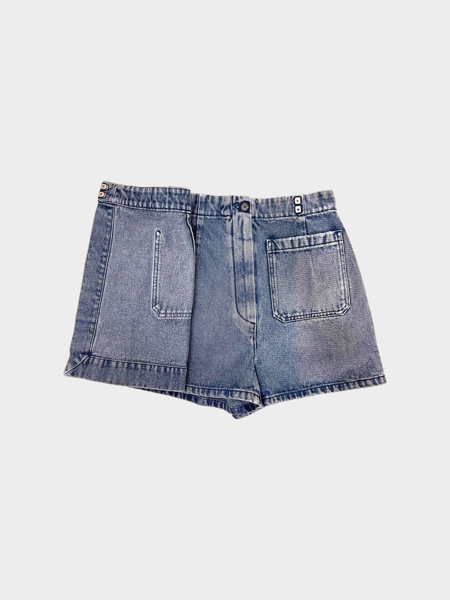 Christian Dior 2020s Blue Denim Skort