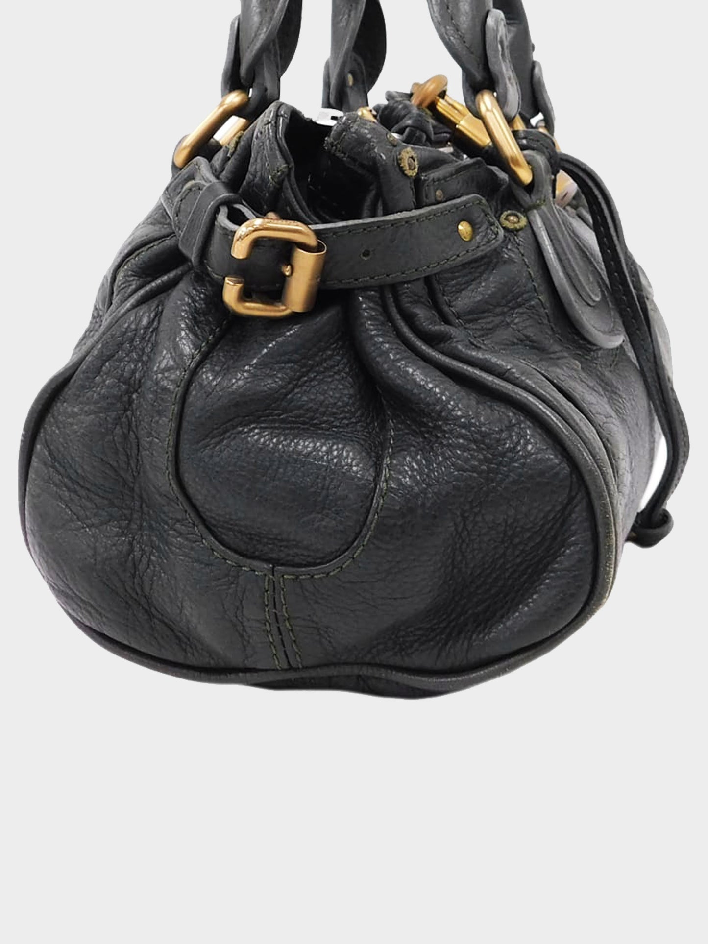 Chloe 2005 Black Leather Paddington Bag