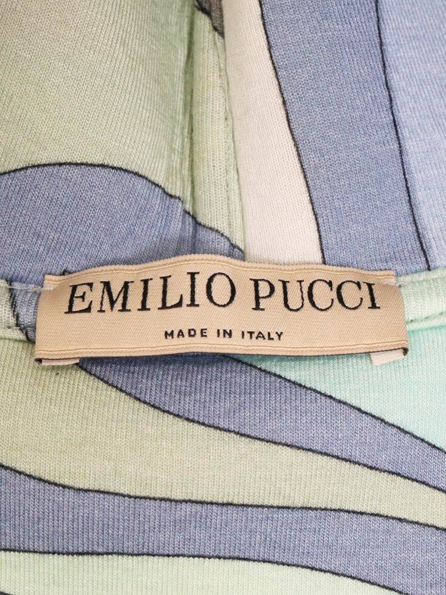 Emilio Pucci 2020s Rare Marmo All-over Print Pullover Hood