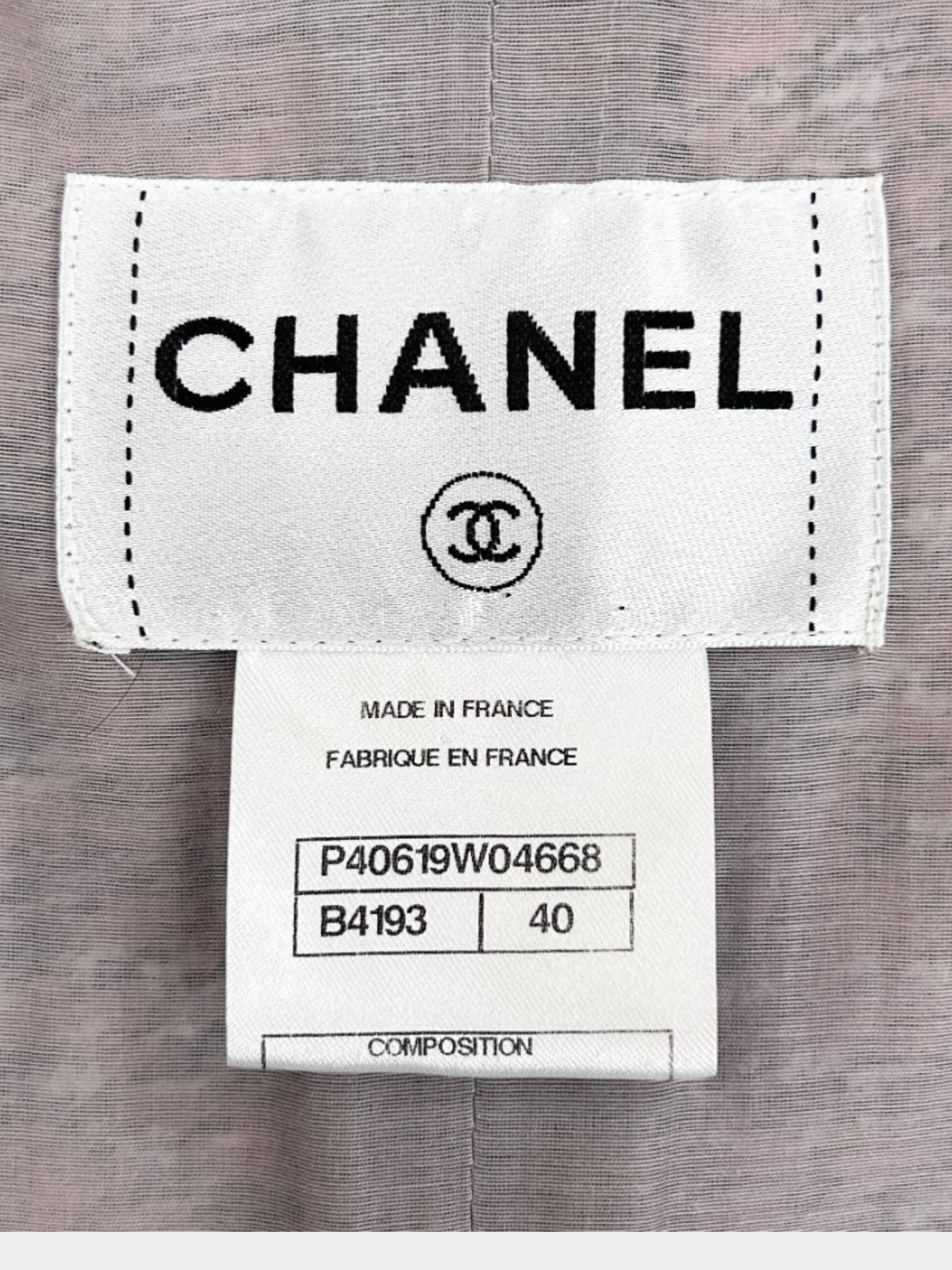 Chanel 2011 Pink Black Tweed Skirt Suit