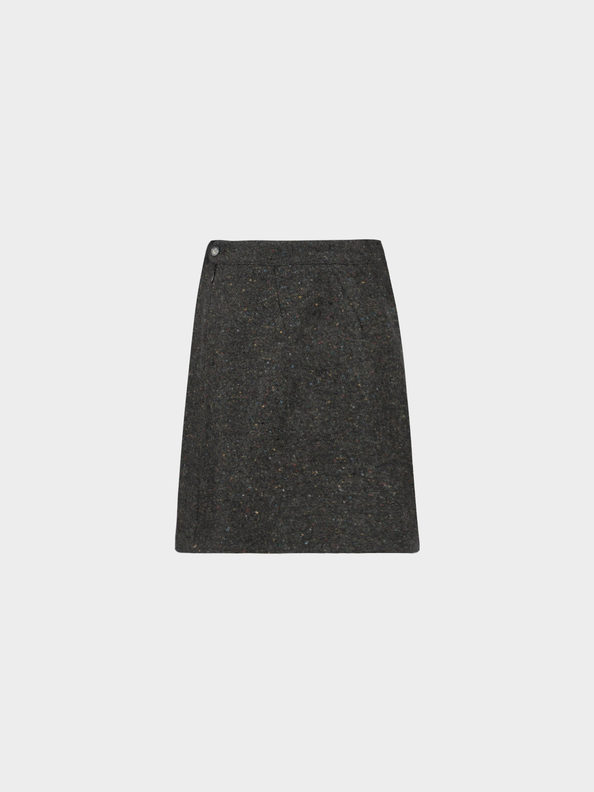 Azzedine Alaïa 1990s Wool Tweed with Multicolored Speckled 3-piece Suit Set