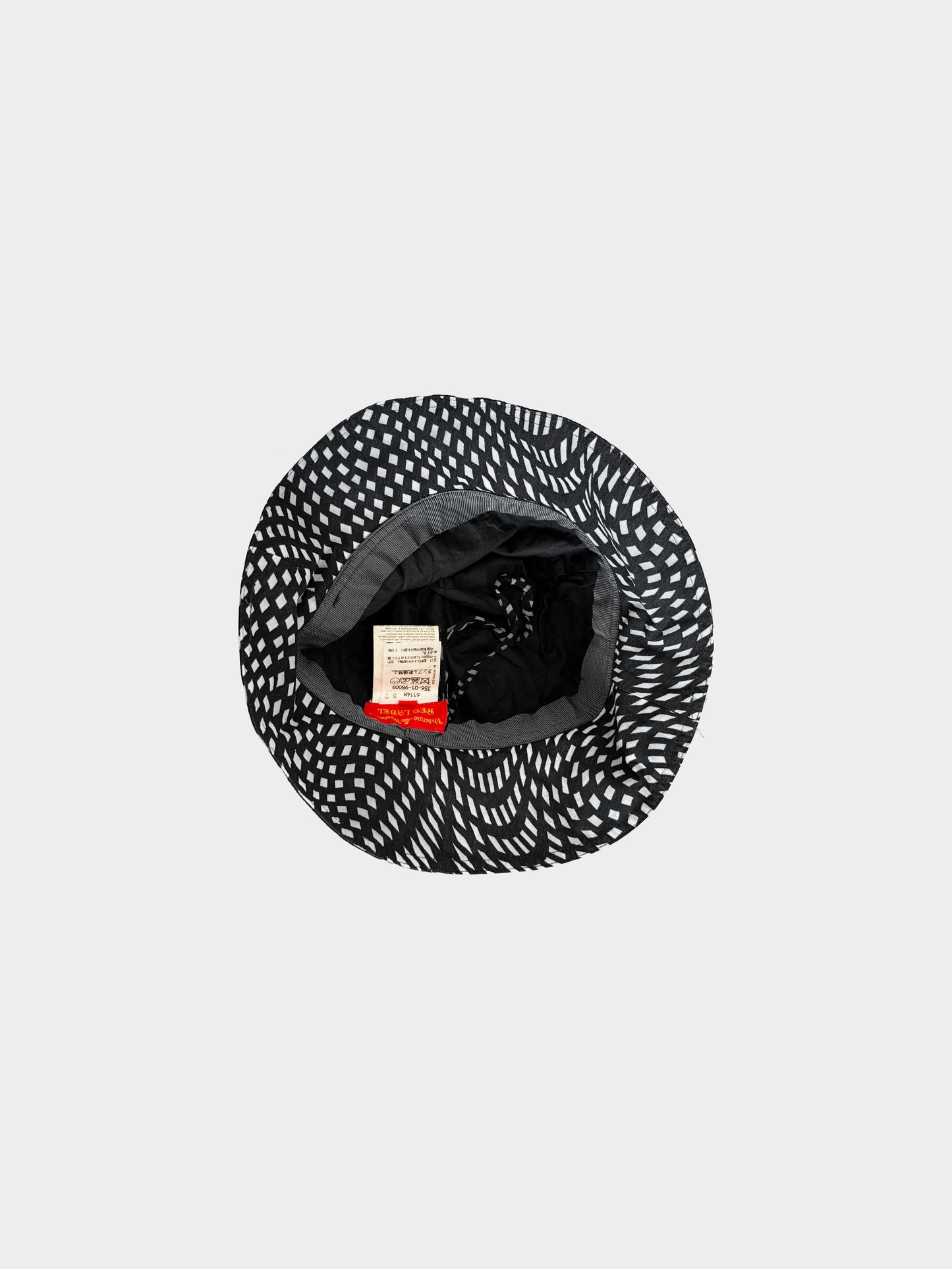 Vivienne Westwood 1990s Op Art Bucket Hat