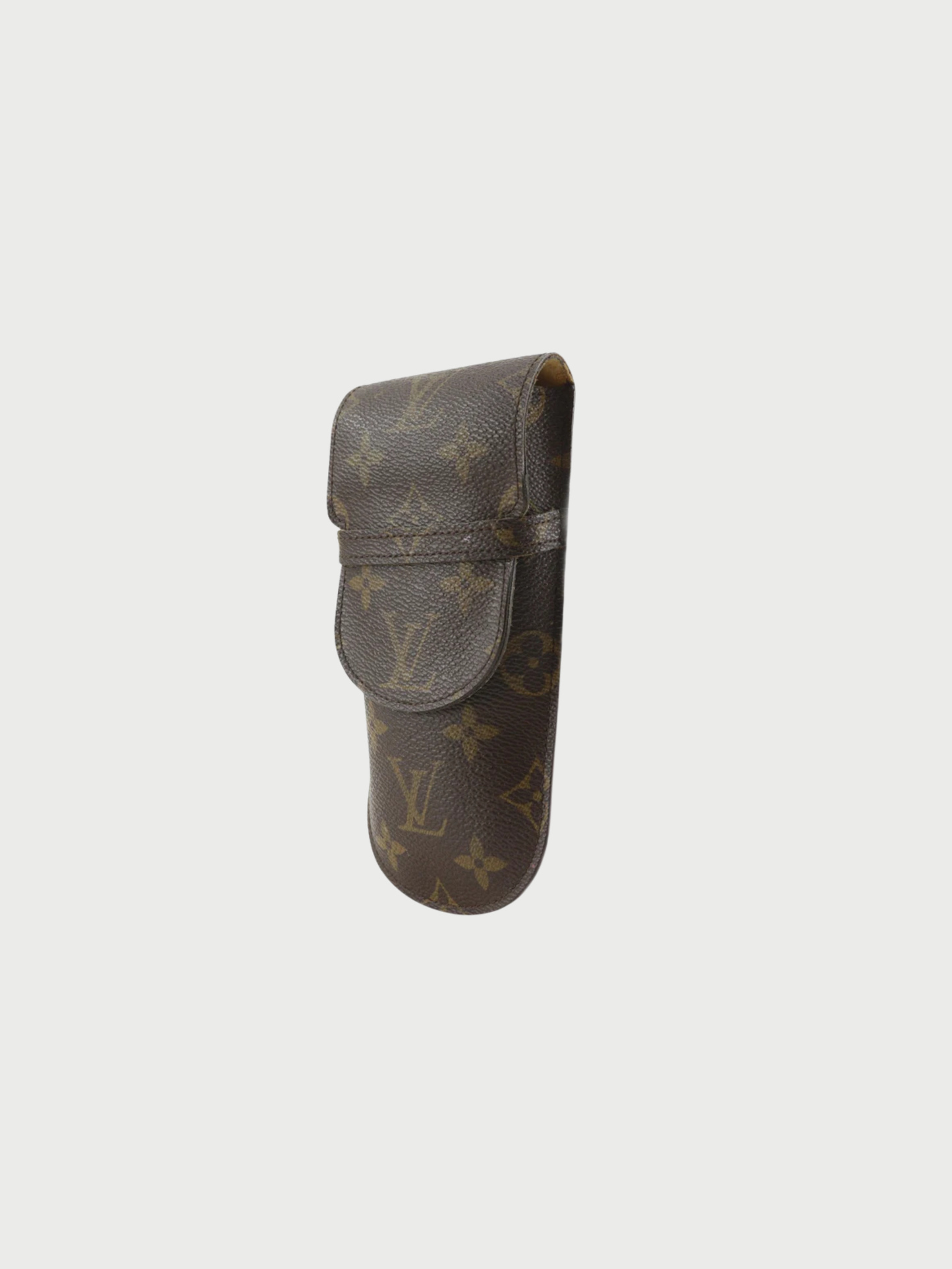 Louis Vuitton 2003 Brown Monogram Canvas Etui Lunette Mule Glasses Case
