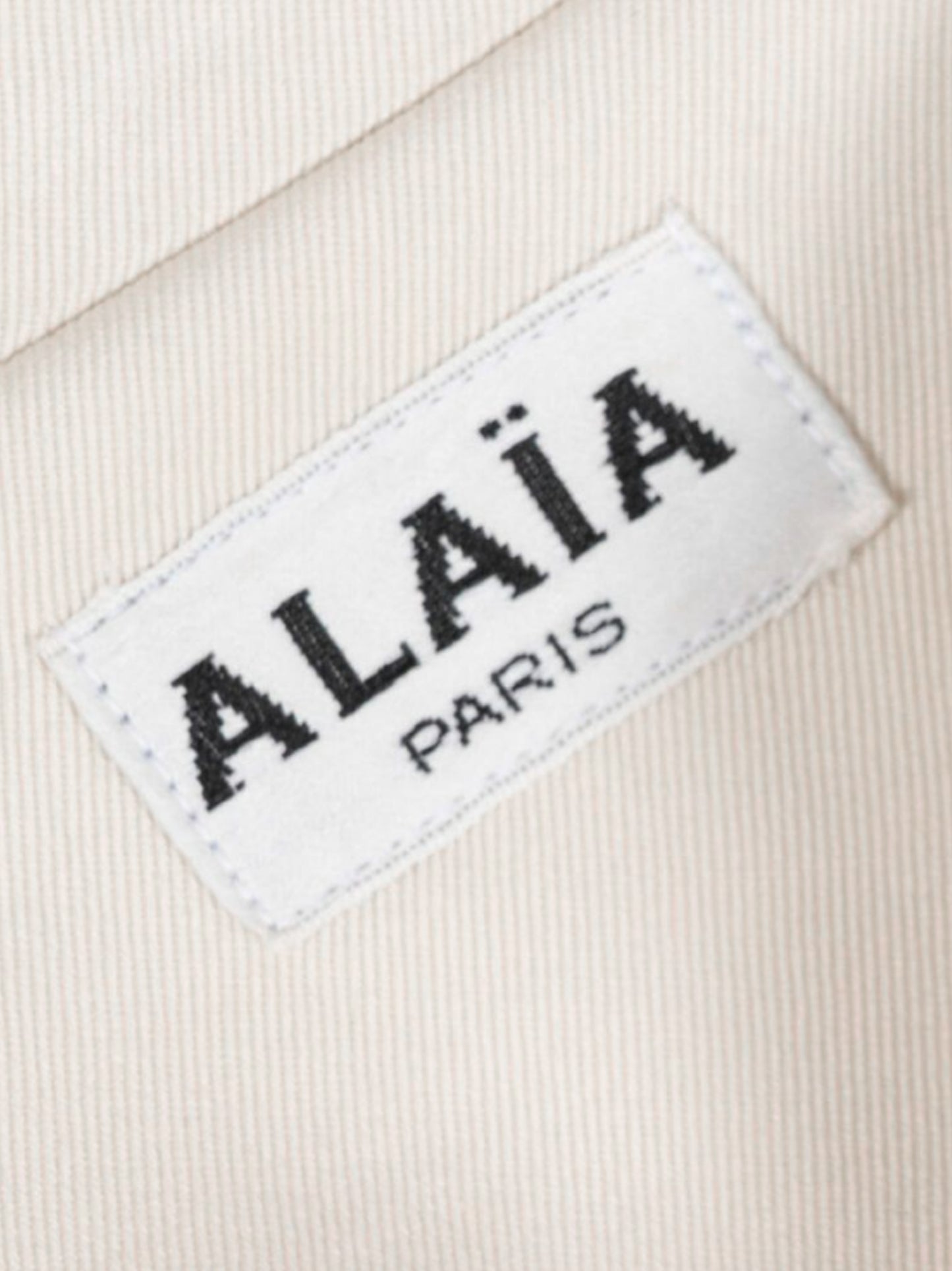 Azzedine Alaïa 1990s White Cotton Short Jacket
