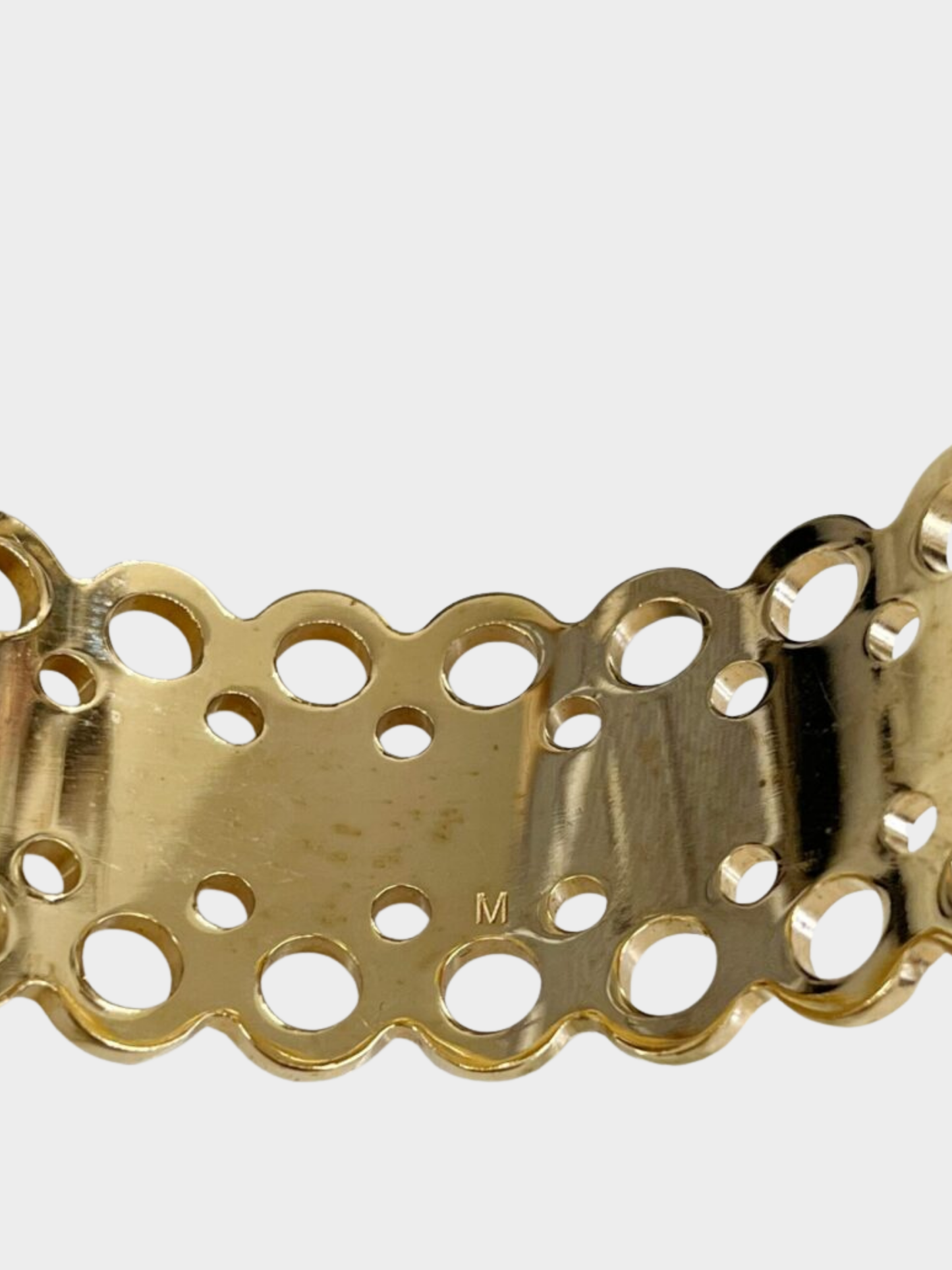 Louis Vuitton 2000s Gold Hide and Seek Bracelet
