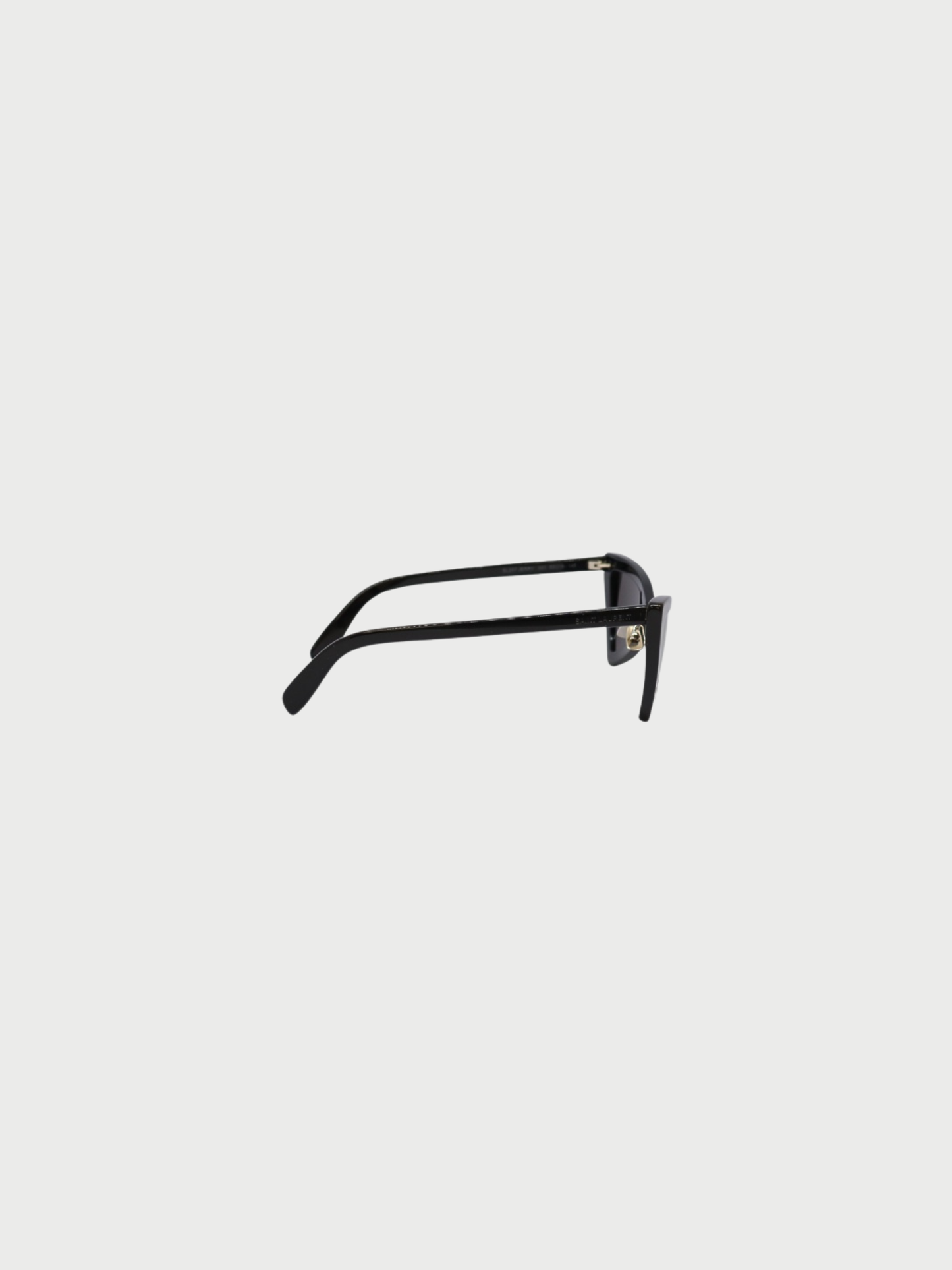 Yves Saint Laurent 2000s Black Plastic Sunglasses